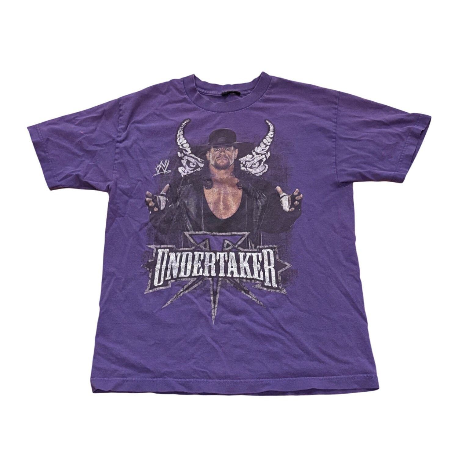 WWE Vintage 2000's WWE The Undertaker Wrestling T-Shirt Purple M Size US S / EU 44-46 / 1 - 1 Thumbnail
