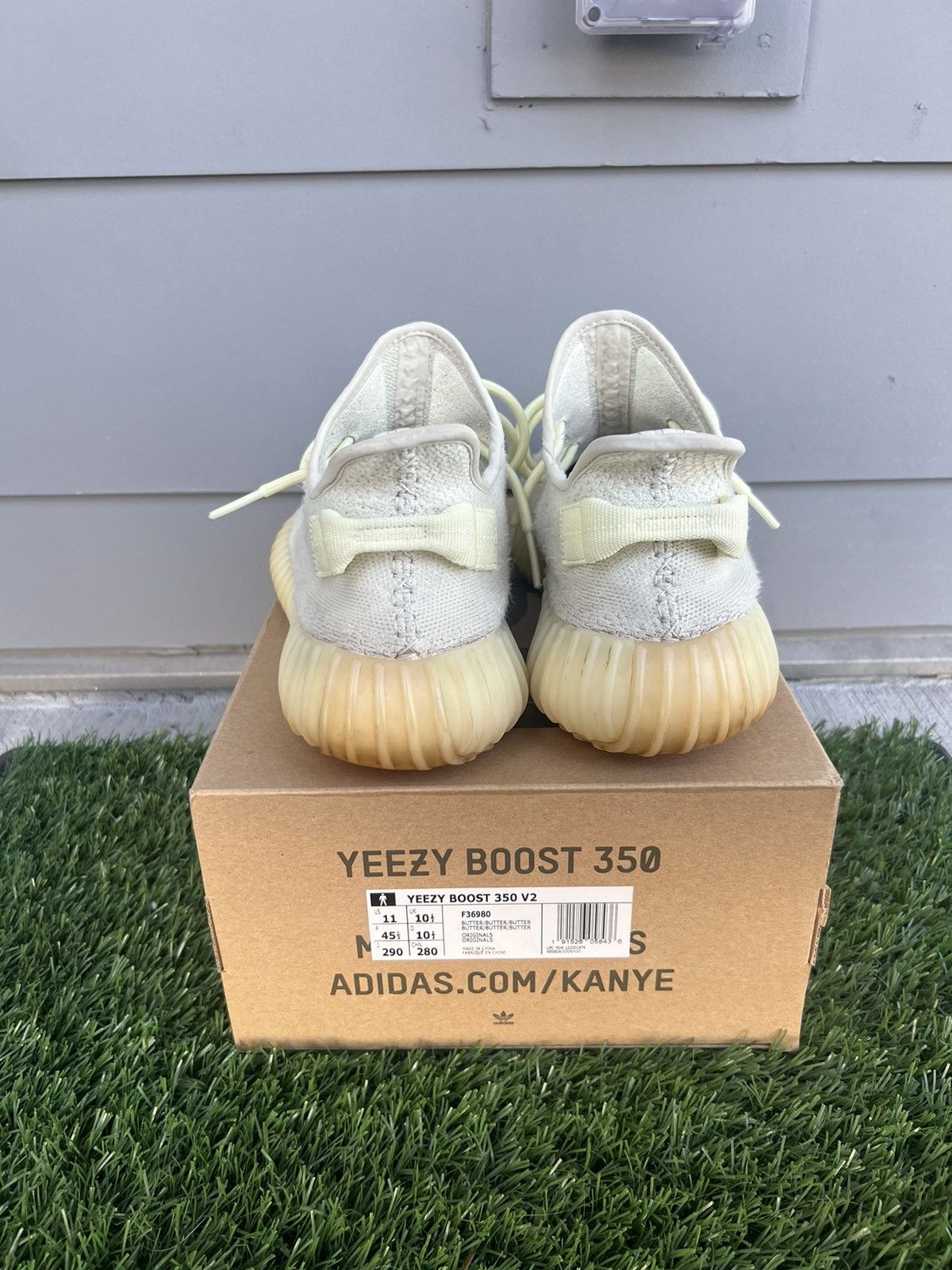 Adidas × Kanye West Yeezy 350 “Butter” Size US 11 / EU 44 - 3 Thumbnail