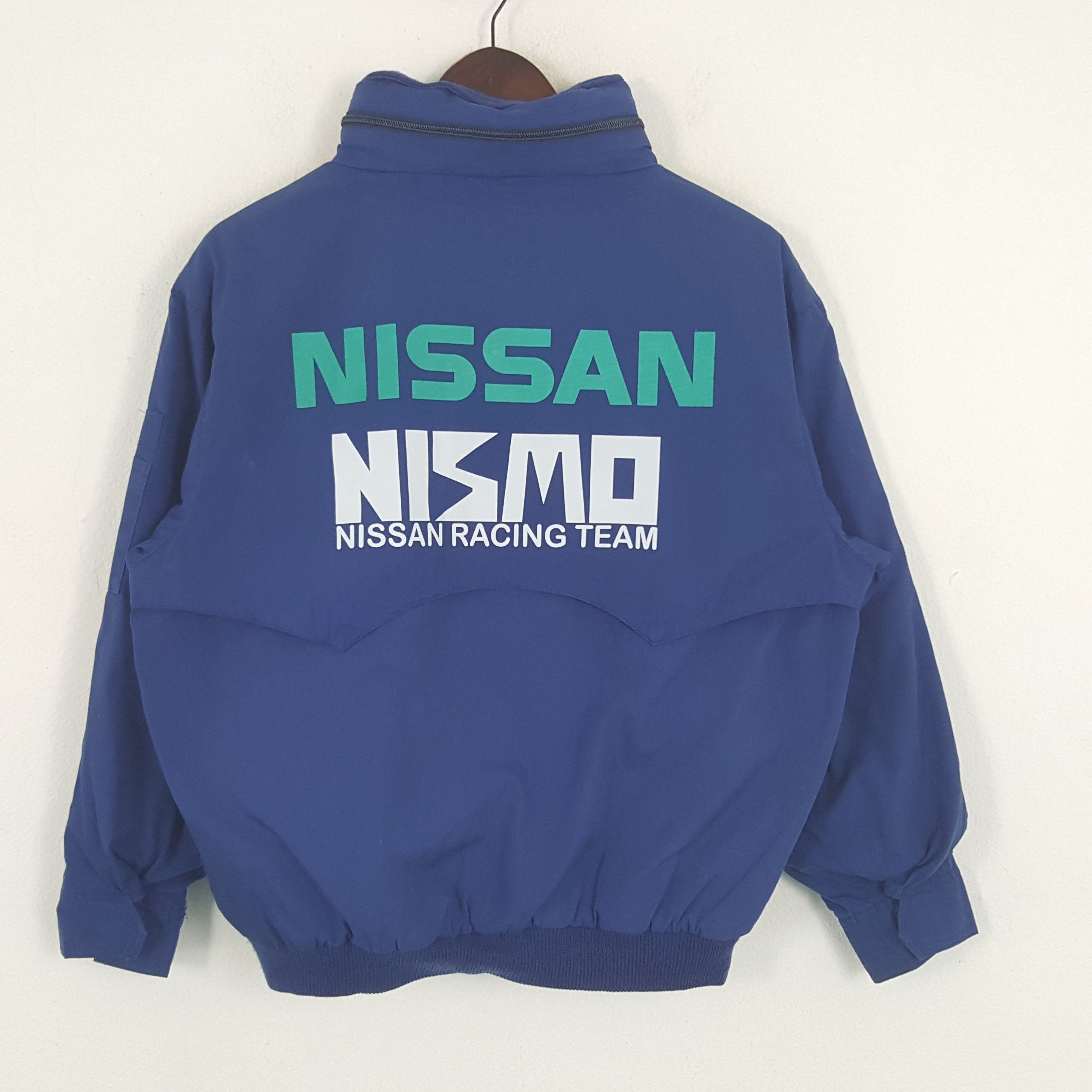 Japanese Brand × Vintage Vintage NISMO Nissan Racing Team Custom Art Sport Jacket Size US M / EU 48-50 / 2 - 1 Thumbnail