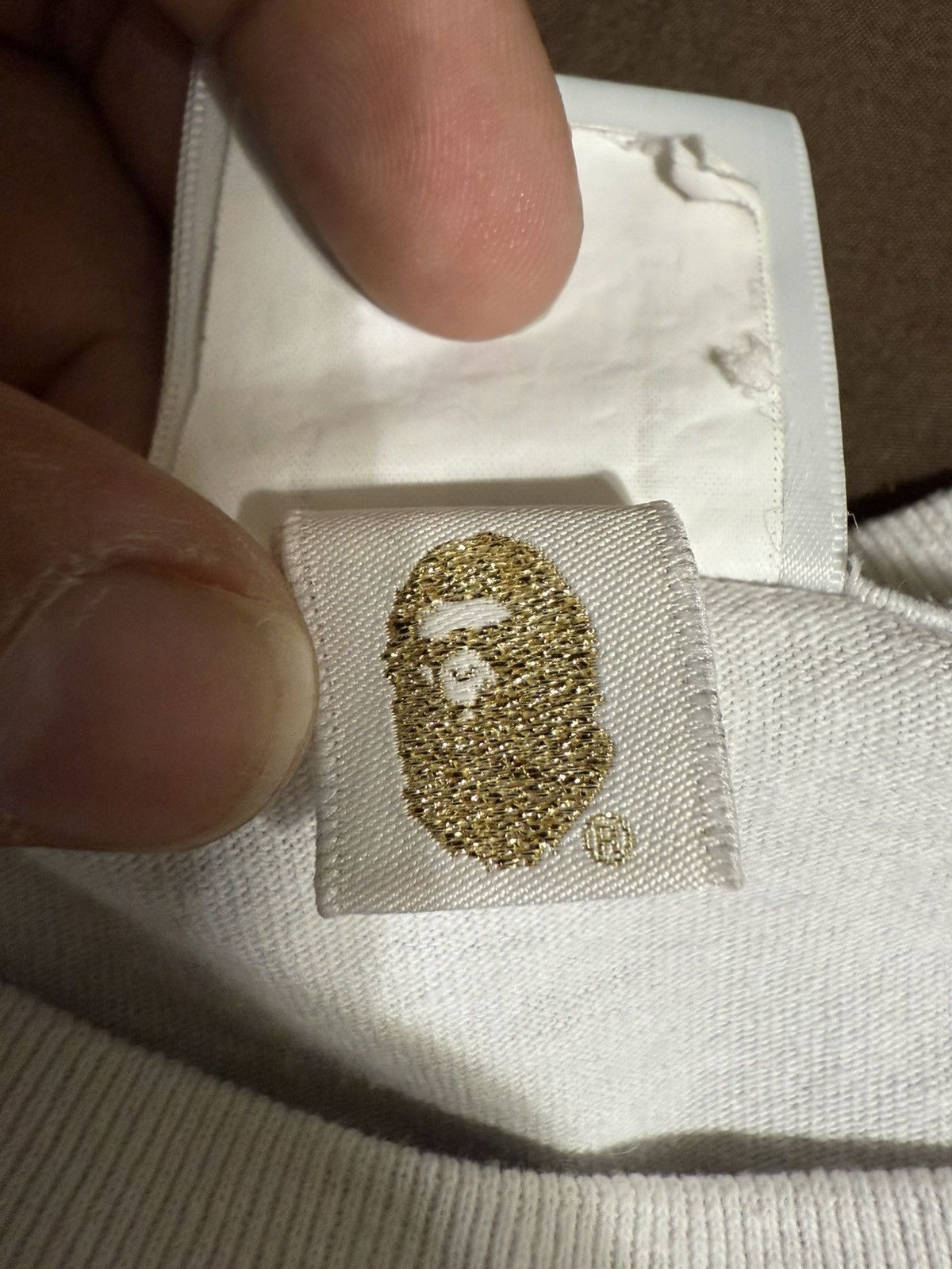Bape × Swarovski Rare bape reflectived beaded t shirt Size US XL / EU 56 / 4 - 7 Thumbnail