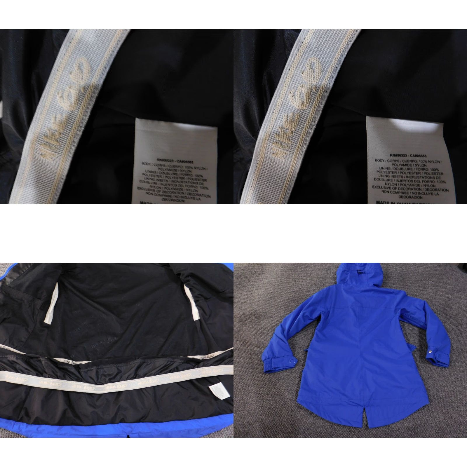 Nike Nike ACG Jacket Womens Small Blue Hooded Waterproof Parka Coat Outdoor 90s Style Womens Size S / US 4 / IT 40 - 9 Thumbnail