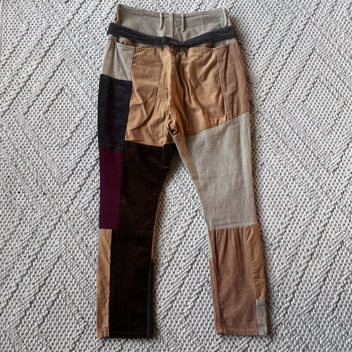 Kapital Kapital patchwork century denim monkey cisco pants Size US 29 - 3 Thumbnail