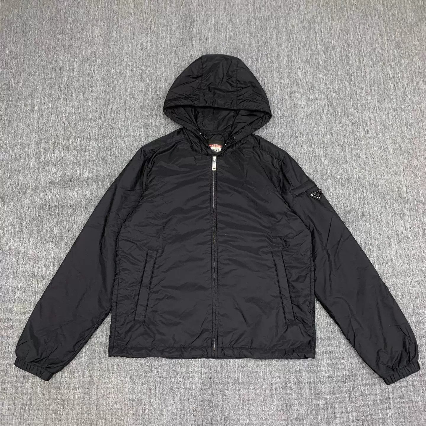 Prada Prada Nylon Triangle Logo Puffer Jacket Black Size S Size US S / EU 44-46 / 1 - 1 Thumbnail