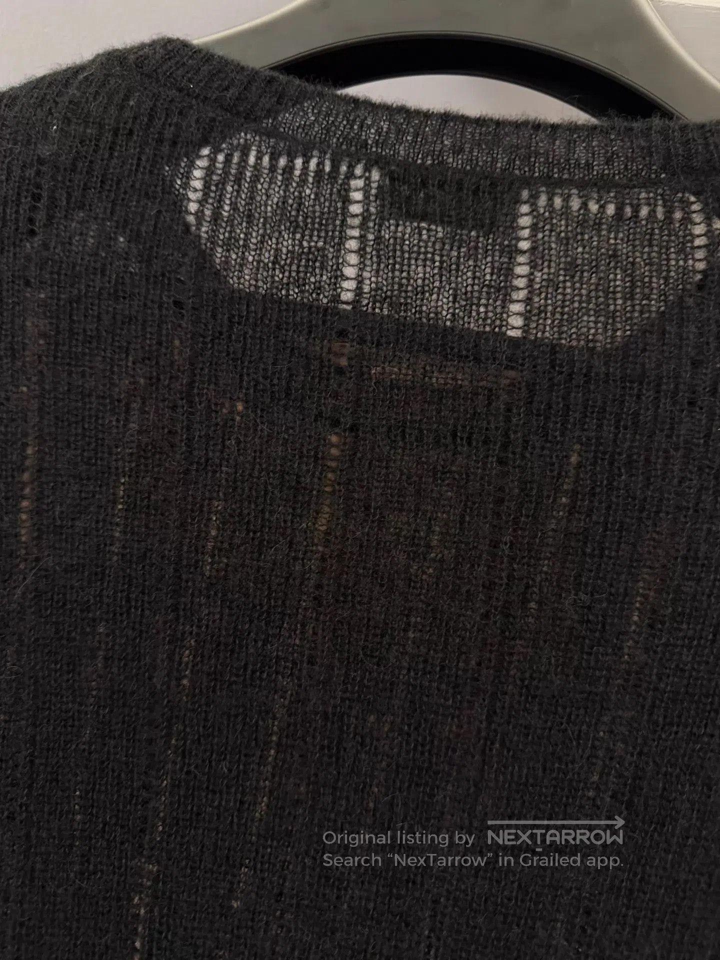Saint Laurent Paris Black Long Sleeve Knit Sweater Size S. Size US S / EU 44-46 / 1 - 7 Thumbnail