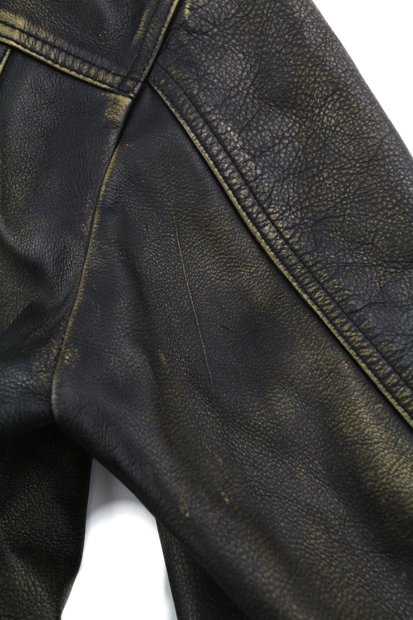 Diesel L-RILEY XL Black Cowhide Leather Button Jacket 40079 Size US XL / EU 56 / 4 - 14 Thumbnail