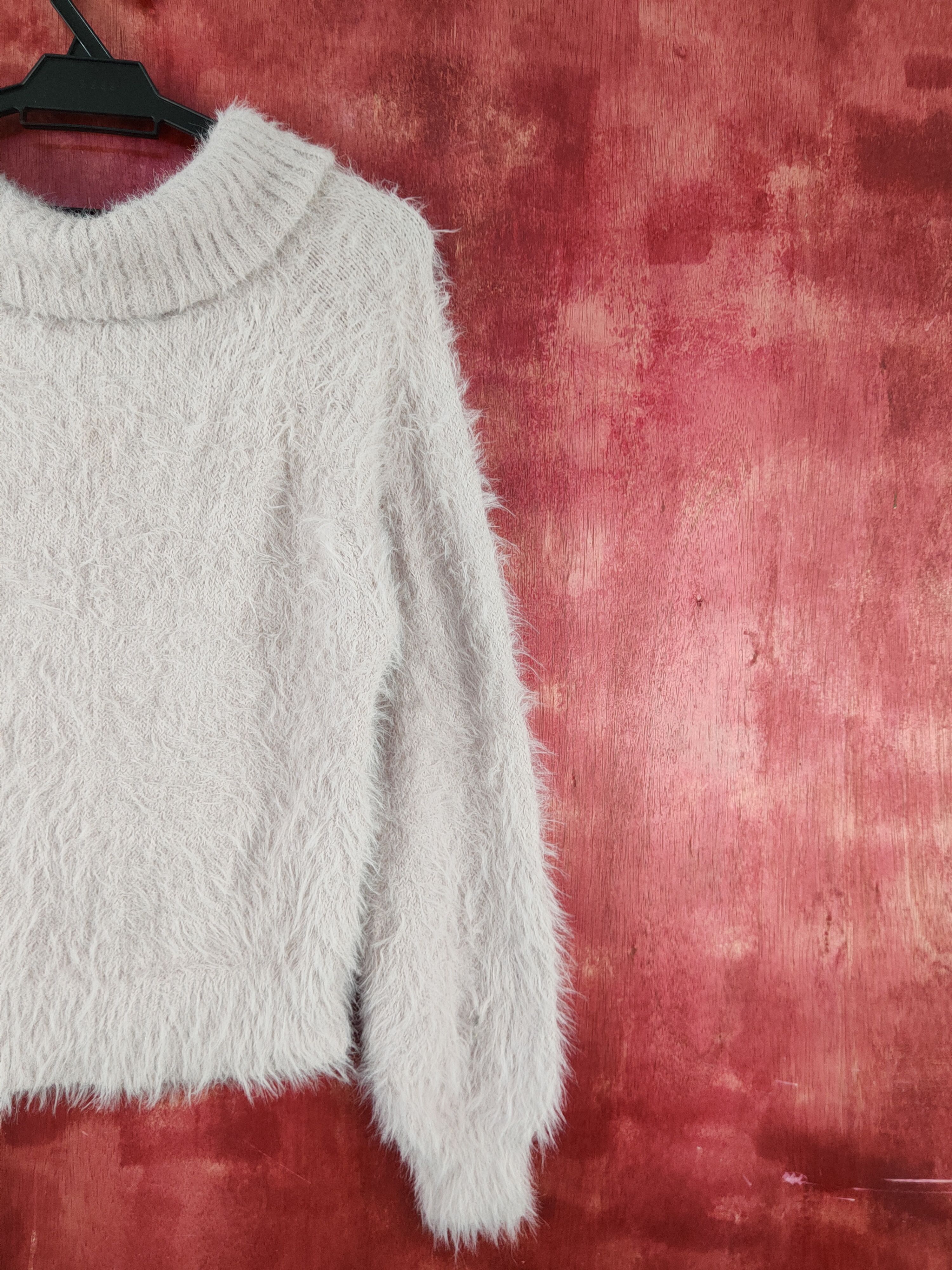 Homespun Knitwear × Japanese Brand Khalita Pink Shag Shaggy Fur Mohair Knitwear #S2075 Size S / US 4 / IT 40 - 9 Thumbnail
