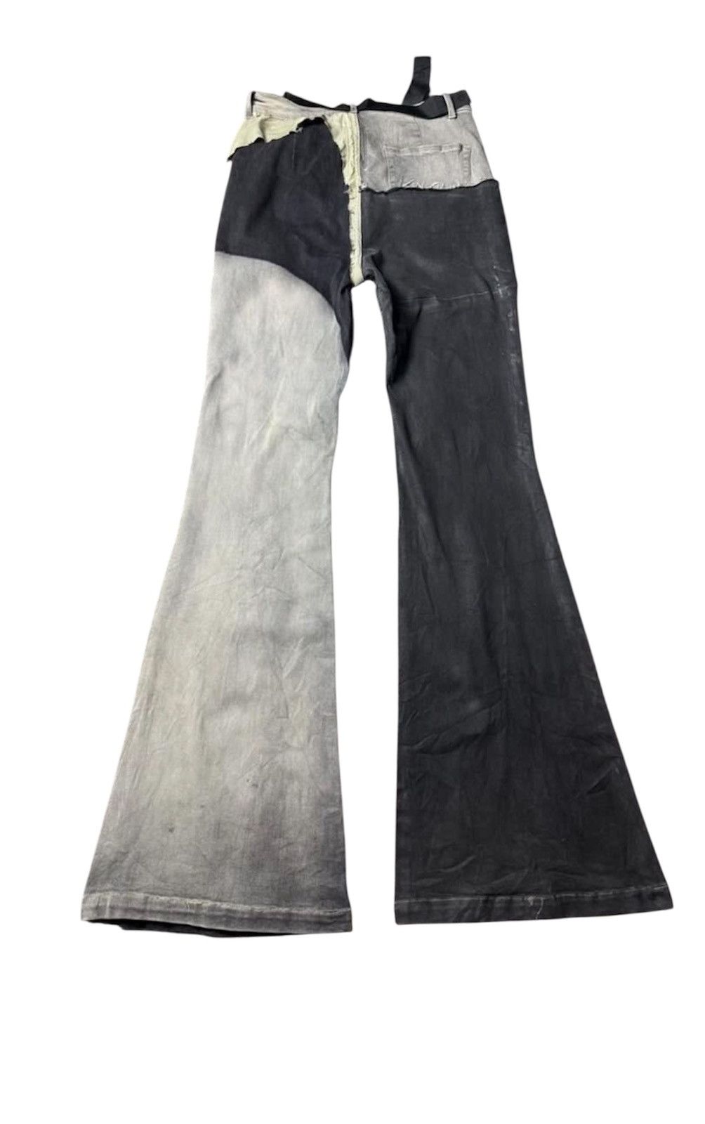 Rick Owens Drkshdw Rick owens flared jeans reconstruction design Size US 32 / EU 48 - 2 Thumbnail