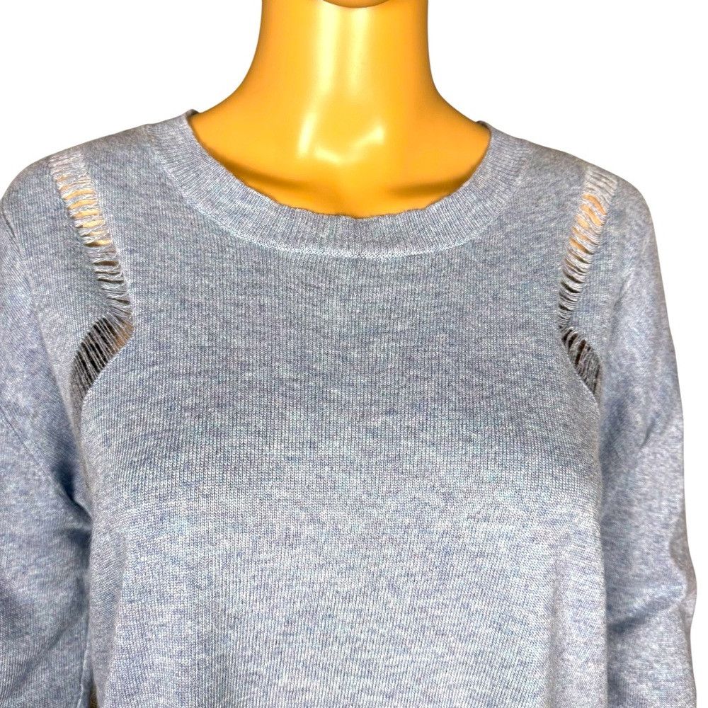 Other William B Angora Blend Blue Sweater Size M Size M / US 6-8 / IT 42-44 - 2 Thumbnail