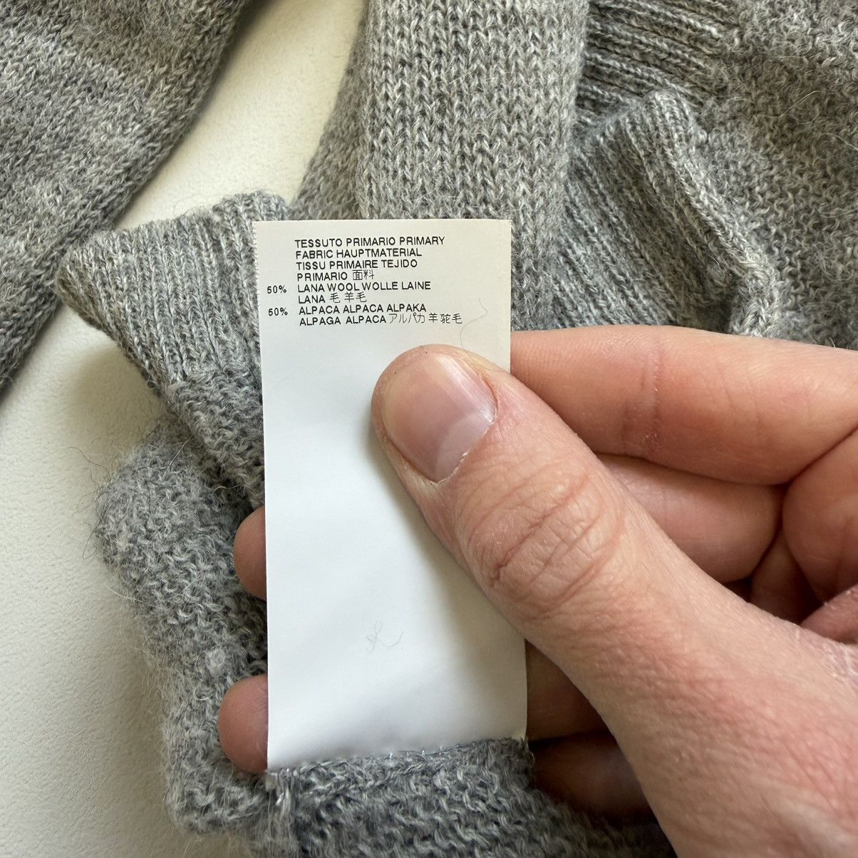 Maison Margiela A/W 14 Wool + Alpaca ‘Fisherman’s Sweater’ Size US M / EU 48-50 / 2 - 11 Thumbnail