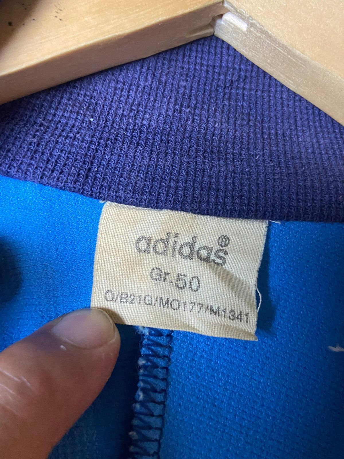Adidas × Japanese Brand × Vintage Vintage Adidas x Bundeswehr Zip Up Jacket (130) Size US S / EU 44-46 / 1 - 9 Thumbnail