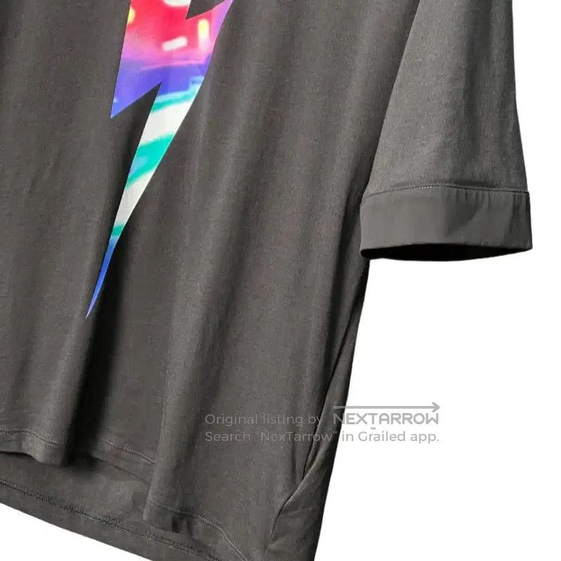 Neil Barrett NeIL Barrett Black Cotton Graphic Short Sleeve T-Shirt . Size US S / EU 44-46 / 1 - 6 Thumbnail