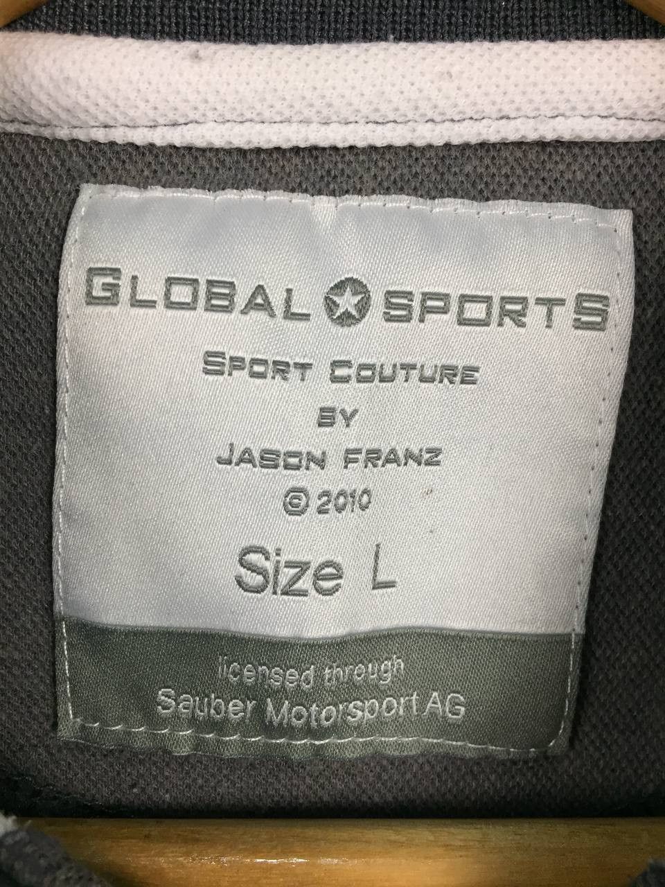 Formula 1 Sauber Motorsport AG Jason Franz Sport Couture Polo Tee Size US L / EU 52-54 / 3 - 8 Thumbnail