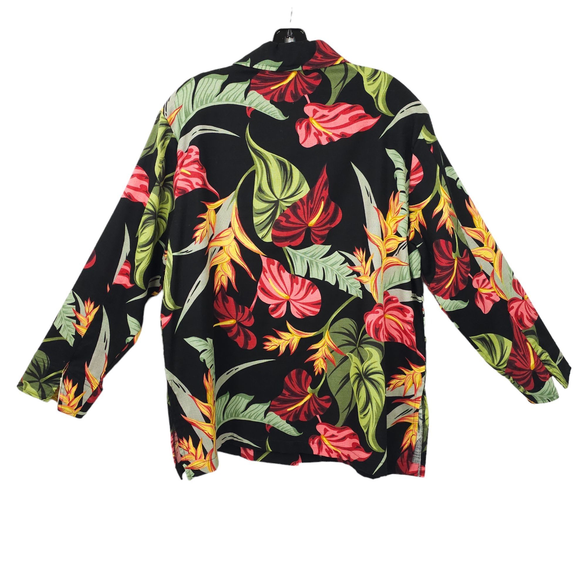 Other Painted Pony Floral Print Jacket Womens Size XL Cotton Size XL / US 12-14 / IT 48-50 - 2 Thumbnail