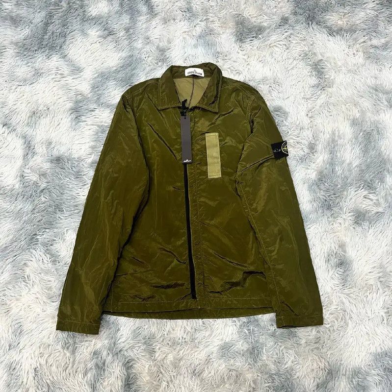 Stone Island Stone Island Men's Green Jacket 0089 Size US M / EU 48-50 / 2 - 1 Thumbnail