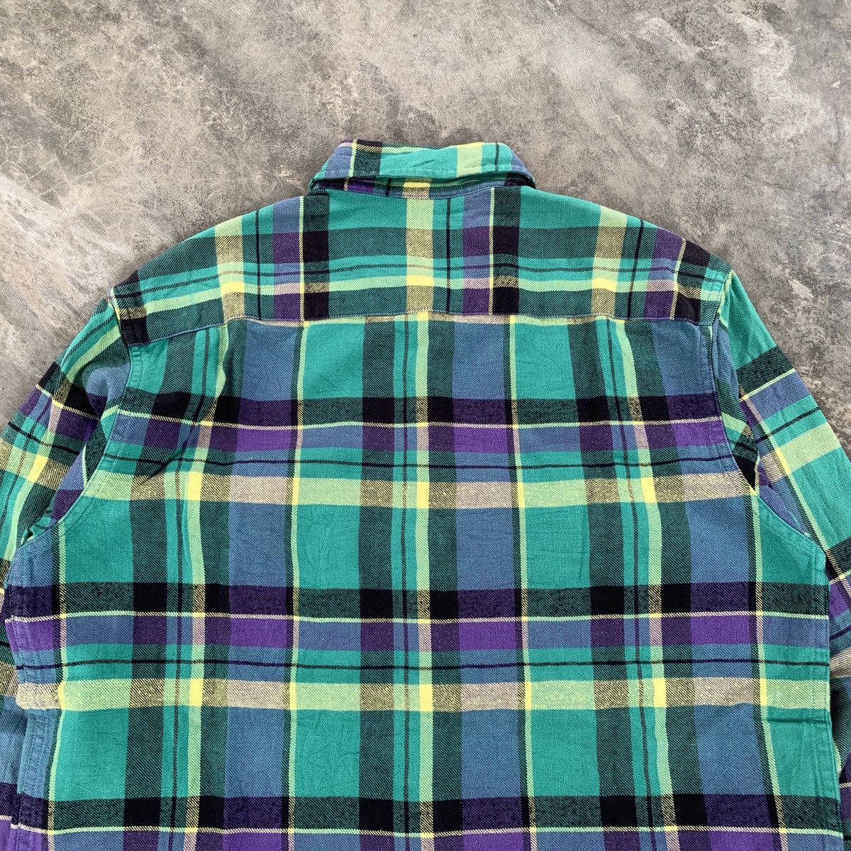 Supreme Supreme Double Pocket Plaid Flanel Shirt Size US S / EU 44-46 / 1 - 8 Thumbnail