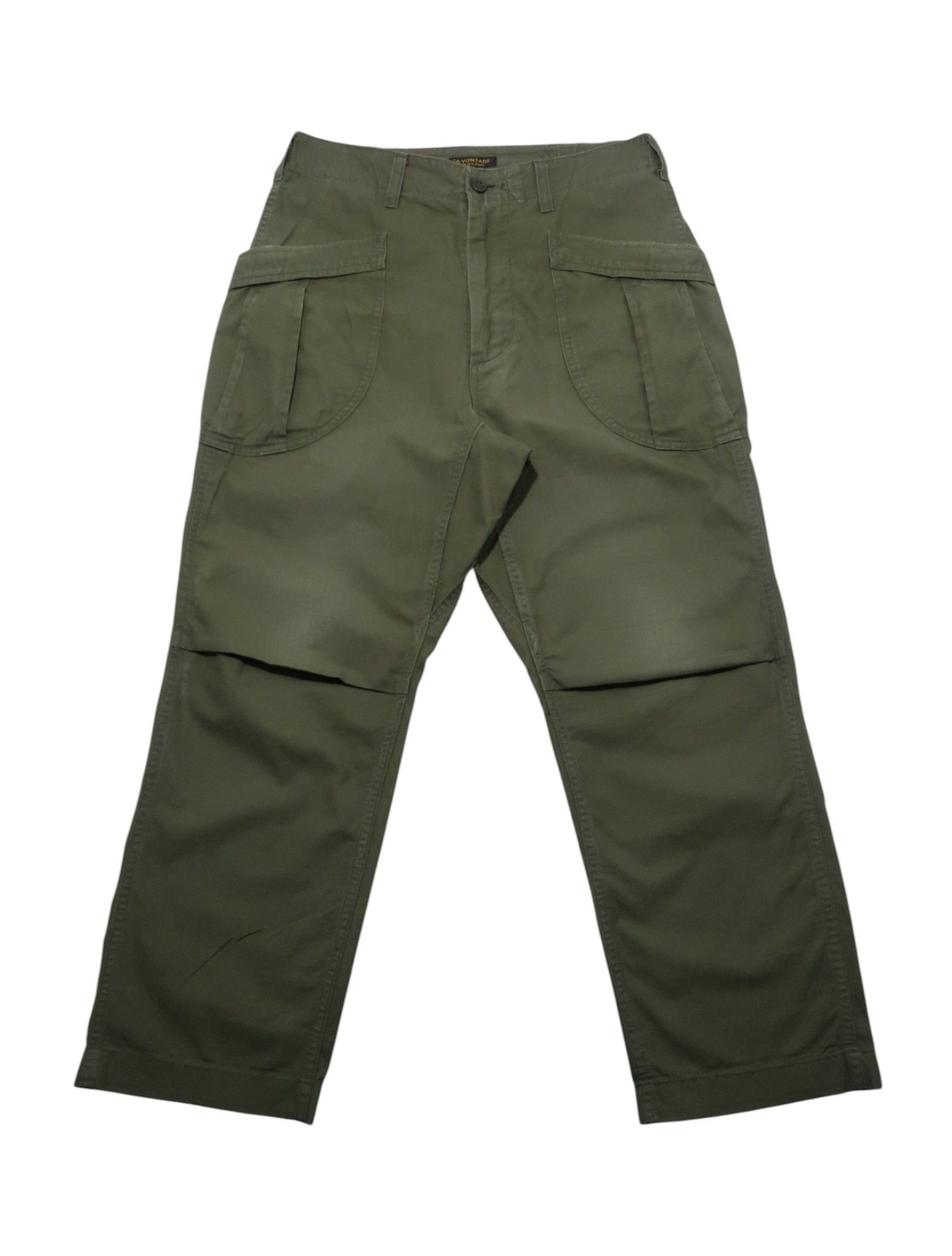 *A VONTADE Vintage A Vontade Military Cargo Khaki Pants Japan Size US 31 - 1 Thumbnail