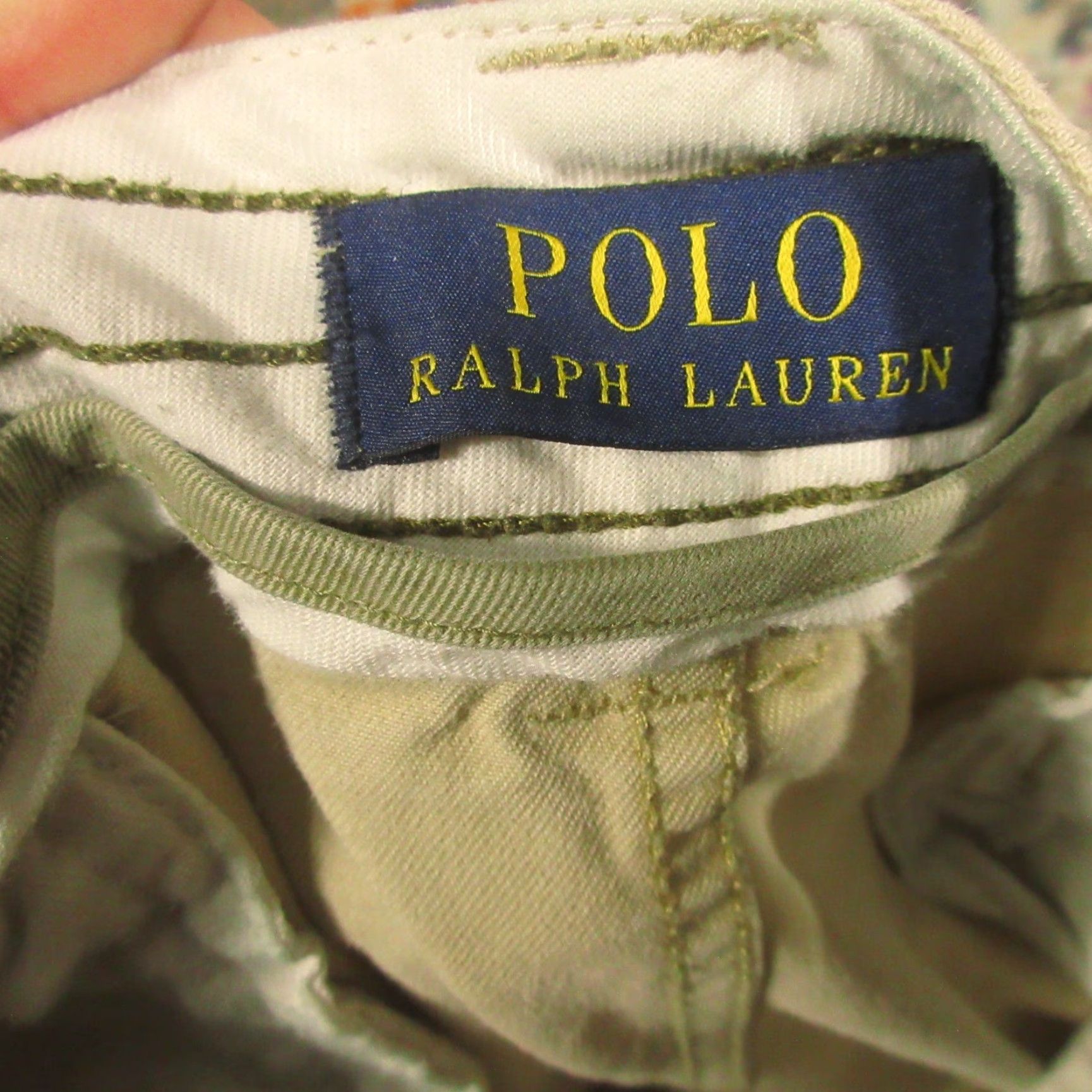 Polo Ralph Lauren Polo Ralph Lauren Cargo Shorts Men's 40 Tan Classic Chino Heavy Cotton Canvas Zip Pocket Logo 9in Inseam Cargo Shorts Men Medium? Size US L / EU 52-54 / 3 - 3 Thumbnail