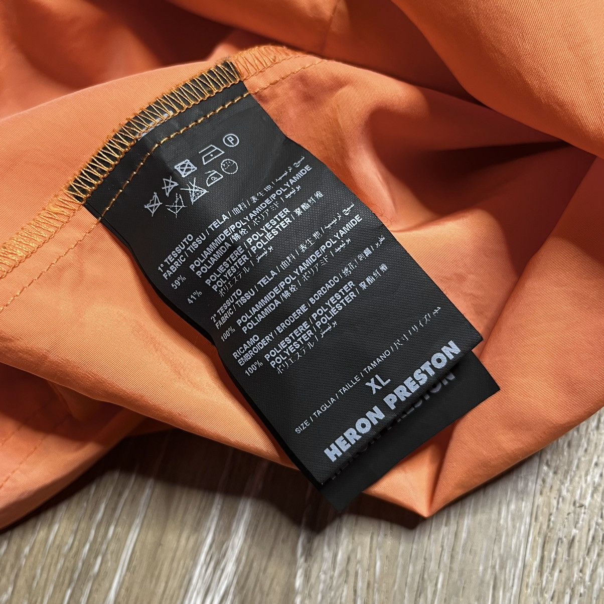 Heron Preston RARE heron preston 1/4 zip windbreaker Size US XL / EU 56 / 4 - 6 Thumbnail