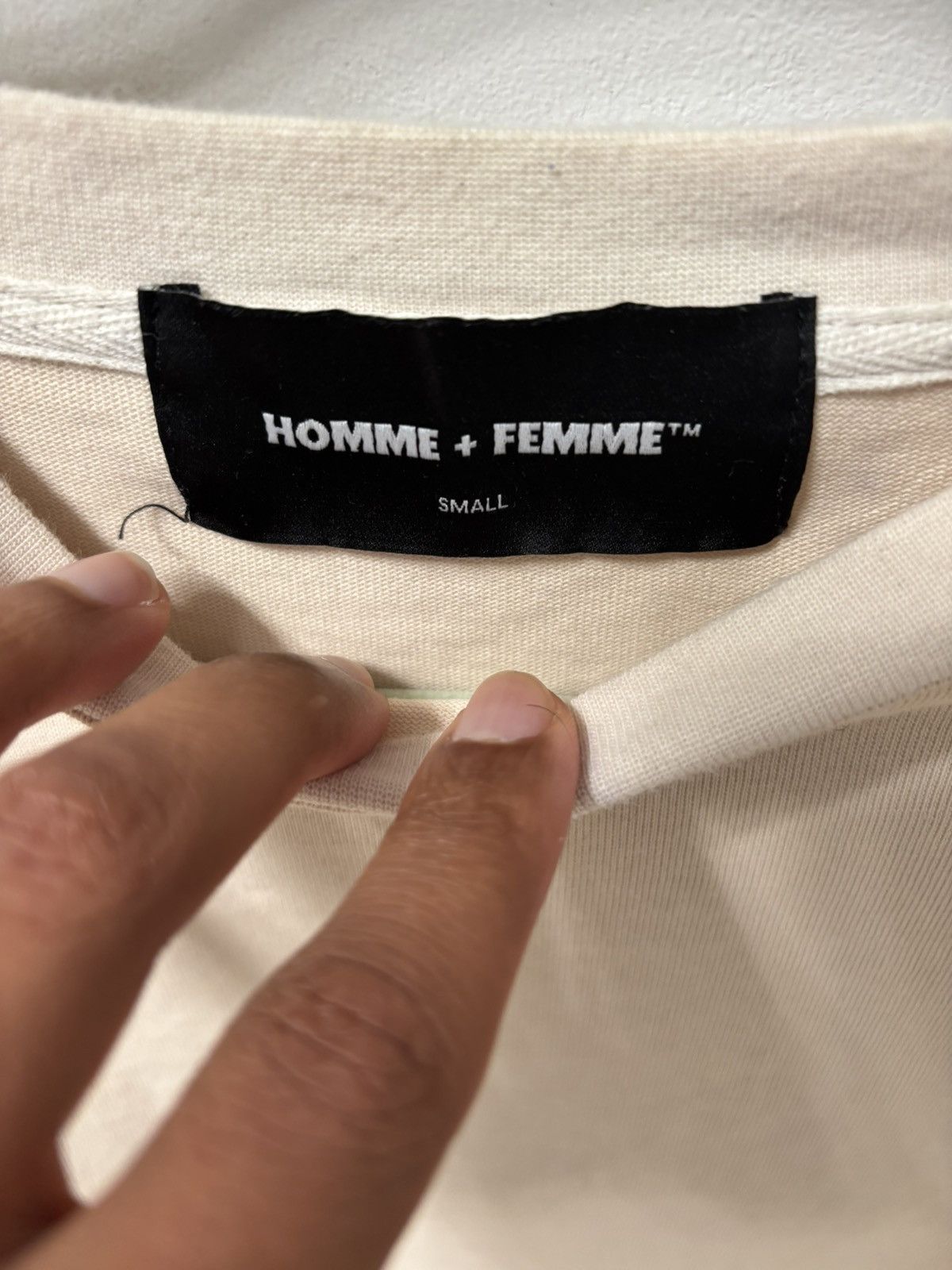 Homme + Femme La HOMME FEMME T SHIRT Size US S / EU 44-46 / 1 - 3 Thumbnail