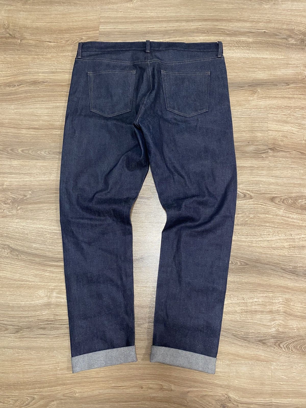Uniqlo Selvedge Raw Denim Slim Straight Jeans W38 L34