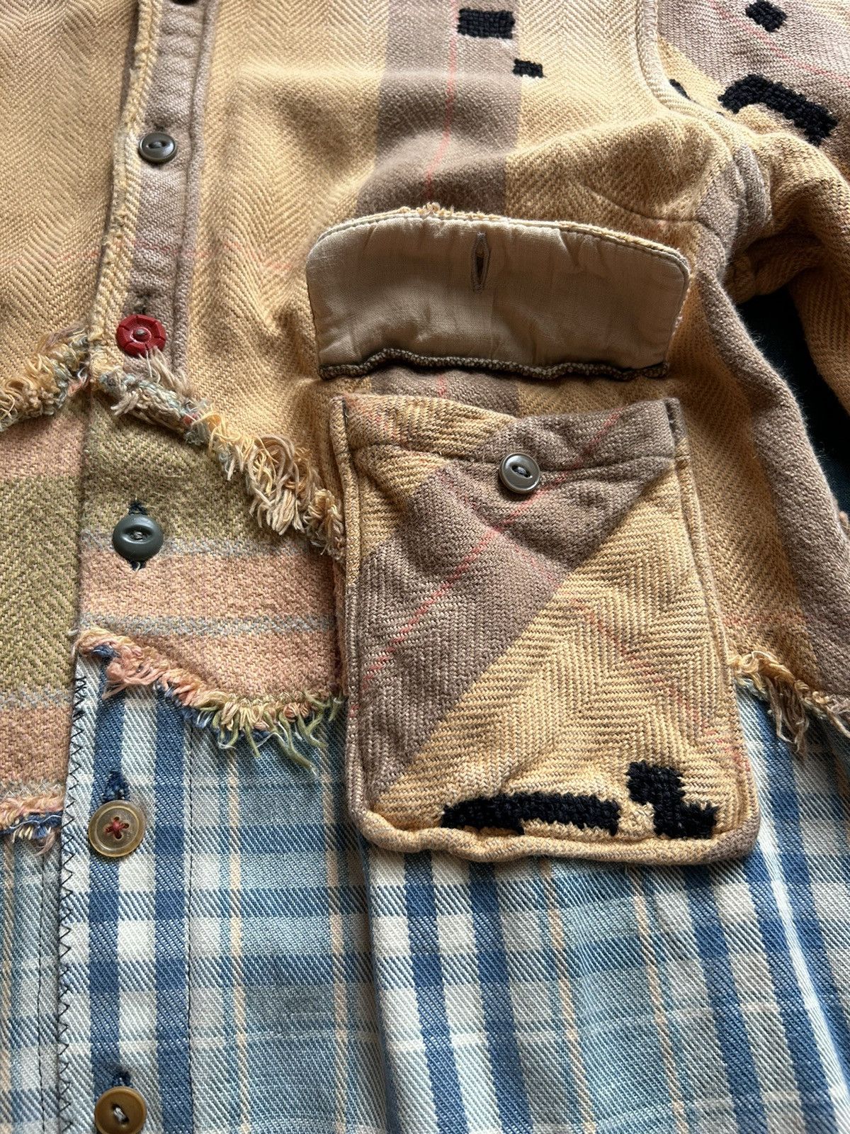 Kapital × Kapital Kountry Kapital patchwork long shirt Size US S / EU 44-46 / 1 - 7 Thumbnail