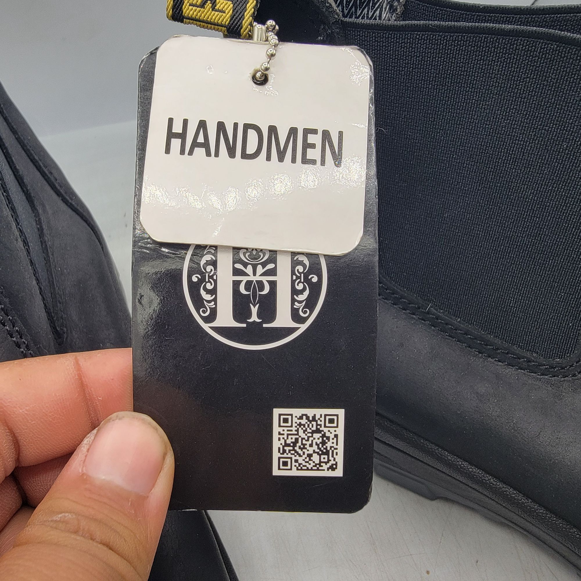 Other Handmen Mens 13 Black Work Boots Waterproof Outdoors Heavy D Size US 13 / EU 46 - 15 Thumbnail