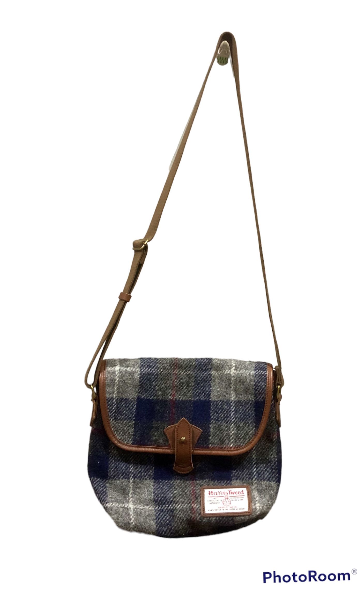 Archival Clothing x Harris Tweed HemingS Inc Wool Sling Bag, Men's