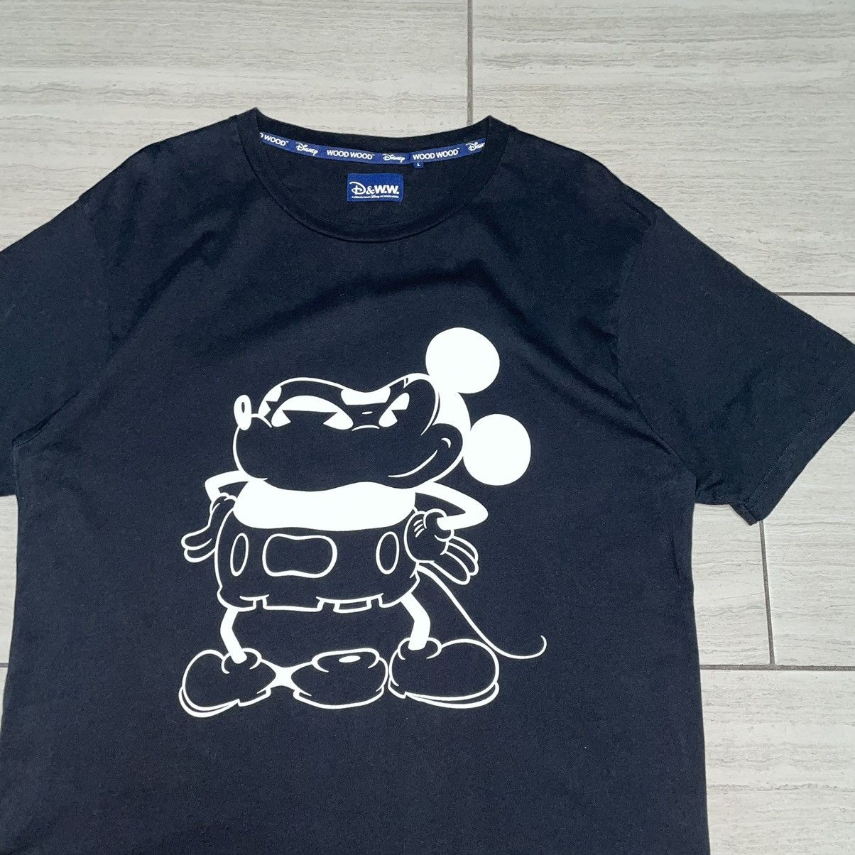 Disney × Mickey Mouse × Wood Wood Wood wood Mickey Mouse t-shirt Size US L / EU 52-54 / 3 - 2 Thumbnail