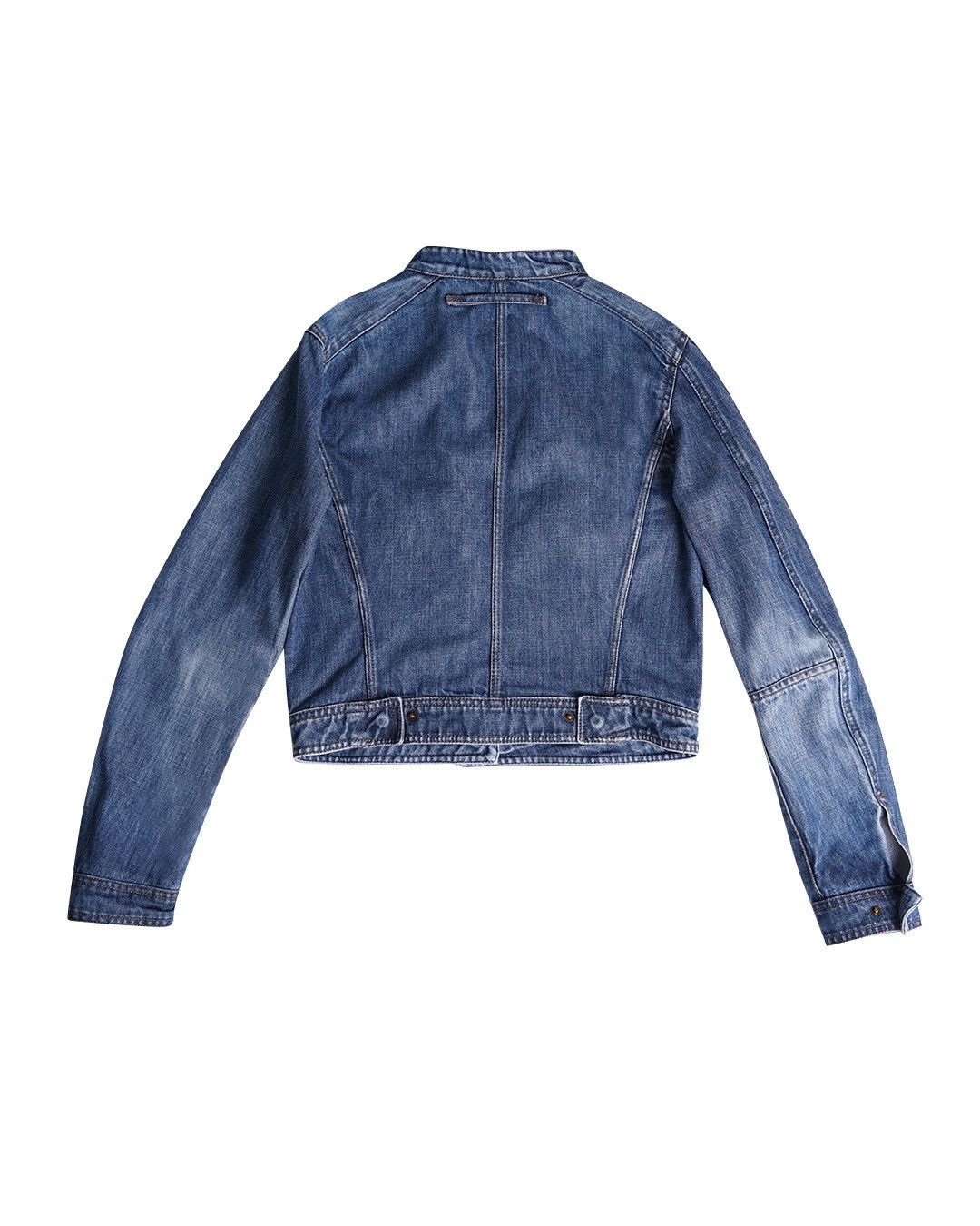 Prada Vintage Prada Womens Denim Jacket Size M / US 6-8 / IT 42-44 - 2 Thumbnail