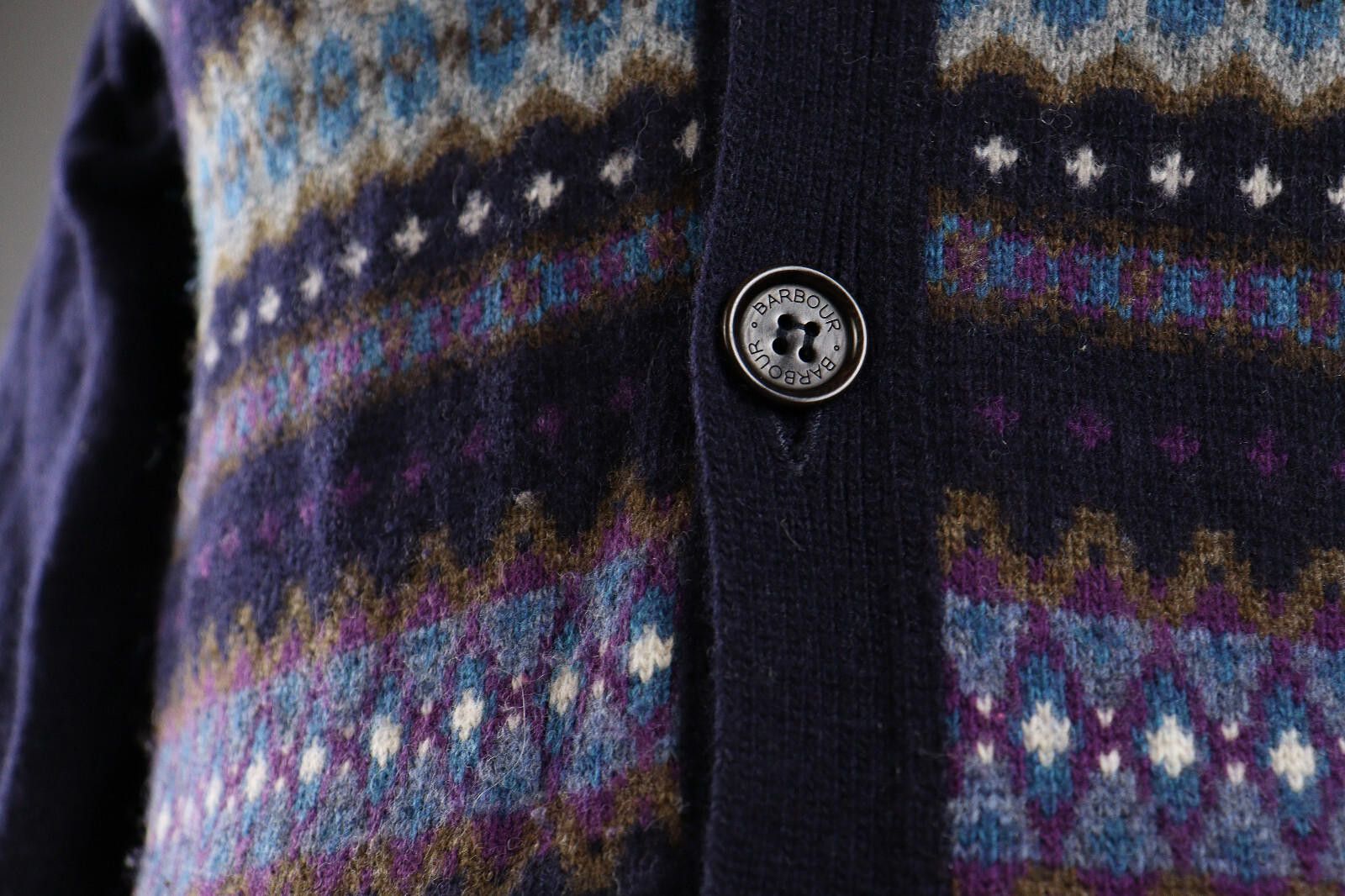 Barbour Barbour Beacon Brand Milton Fair Isle Cardi Sweater Size S Size S / US 4 / IT 40 - 4 Thumbnail