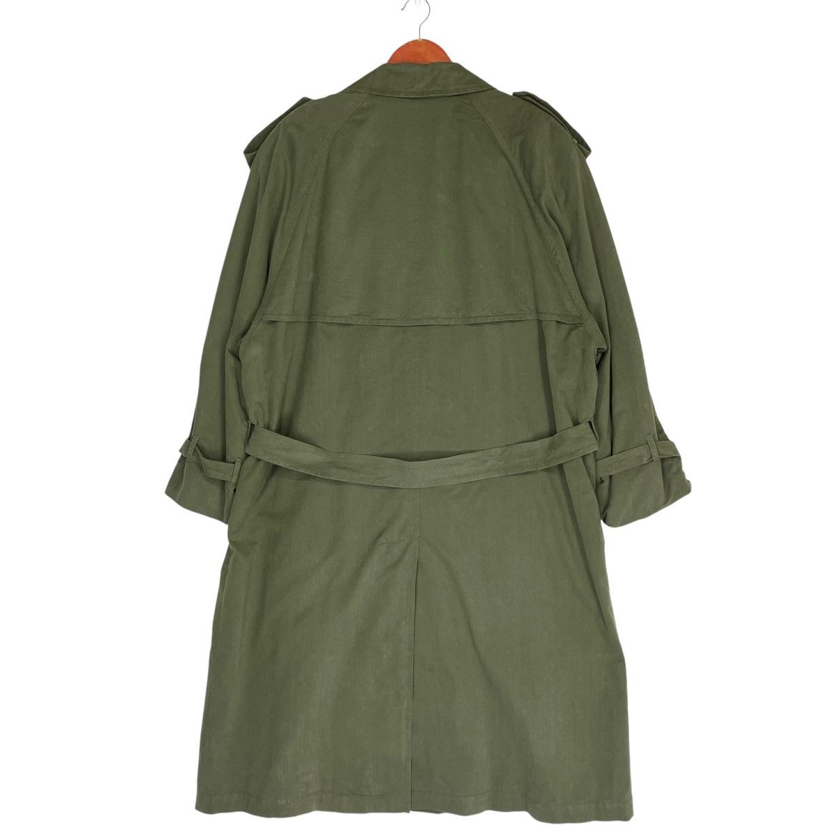 Vintage Vintage Varie Trench Coat Green Made In Italy Size US XL / EU 56 / 4 - 2 Thumbnail