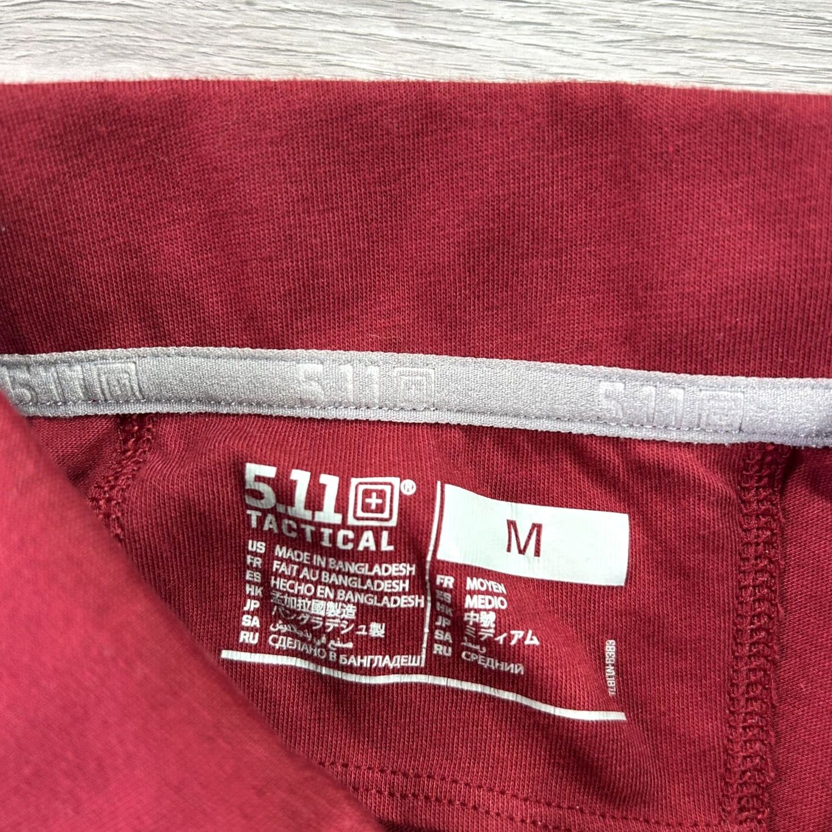 Vintage 5.11 Tactical Polo Shirt Mens M Red Solid Short Sleeve Workwear Casual Size US M / EU 48-50 / 2 - 5 Thumbnail