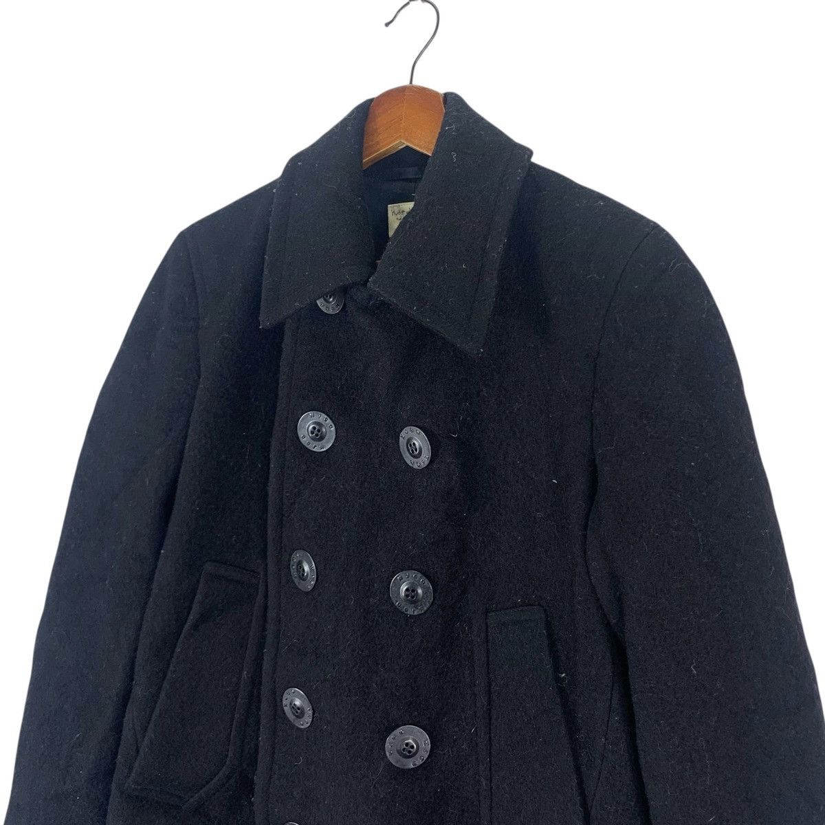Japanese Brand × Nudie Jeans × Vintage Vintage Nudie Jeans Double Breasted Button Wool Jacket Size US XS / EU 42 / 0 - 4 Thumbnail