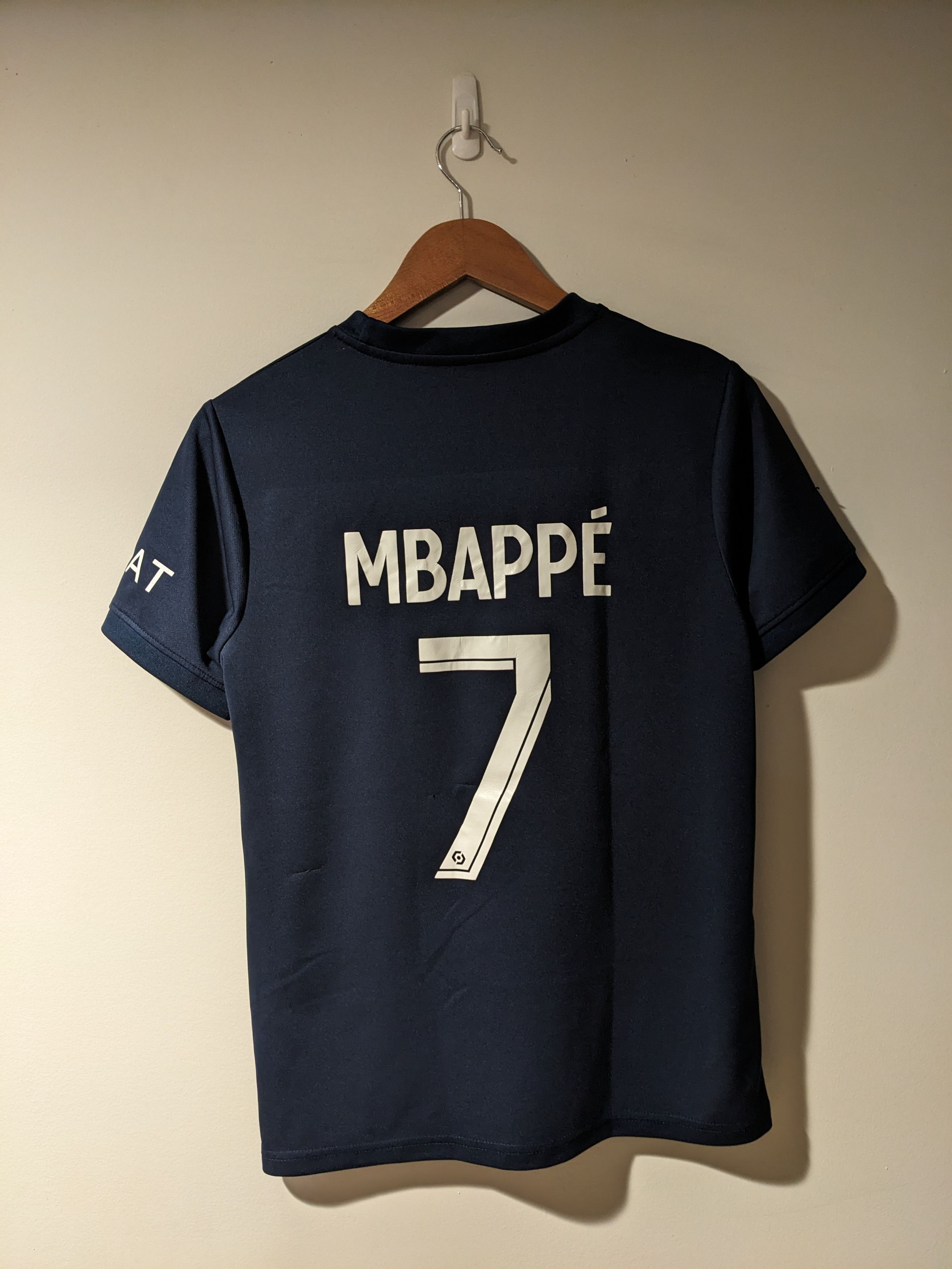 Mbappe Paris Saint German Blue Small Soccer Futbol Jersey