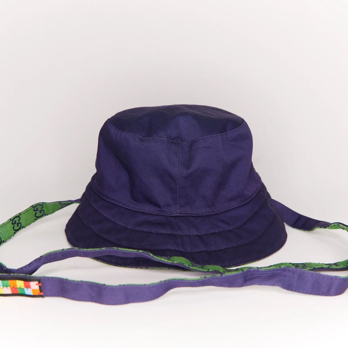 Gucci GUCCI GG MULTI COLORED REVERSIBLE BUCKET HAT Size ONE SIZE - 5 Thumbnail