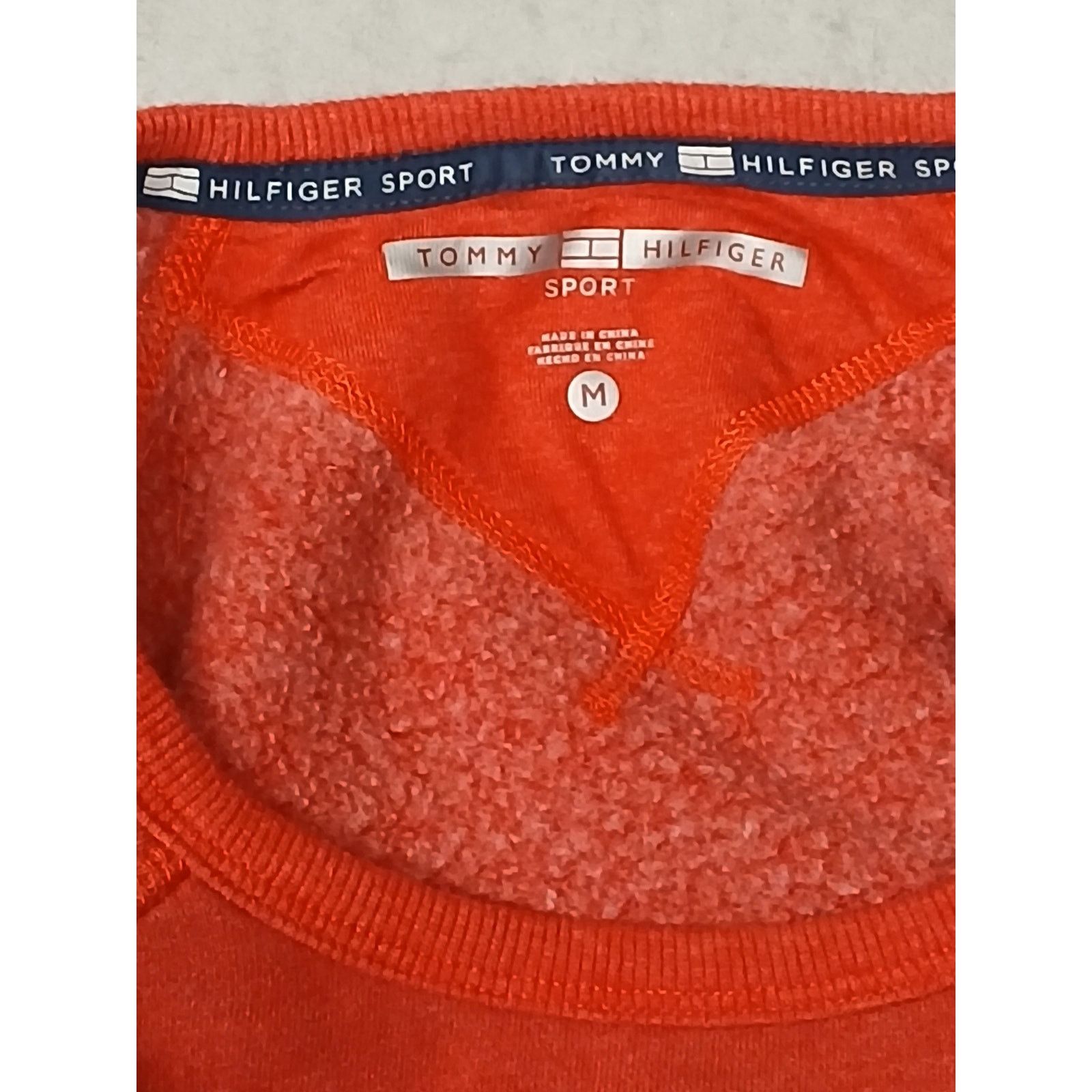 Tommy Hilfiger Tommy Hilfiger (Medium) Vintage Red Crewneck Sweatshirt Size US M / EU 48-50 / 2 - 4 Thumbnail