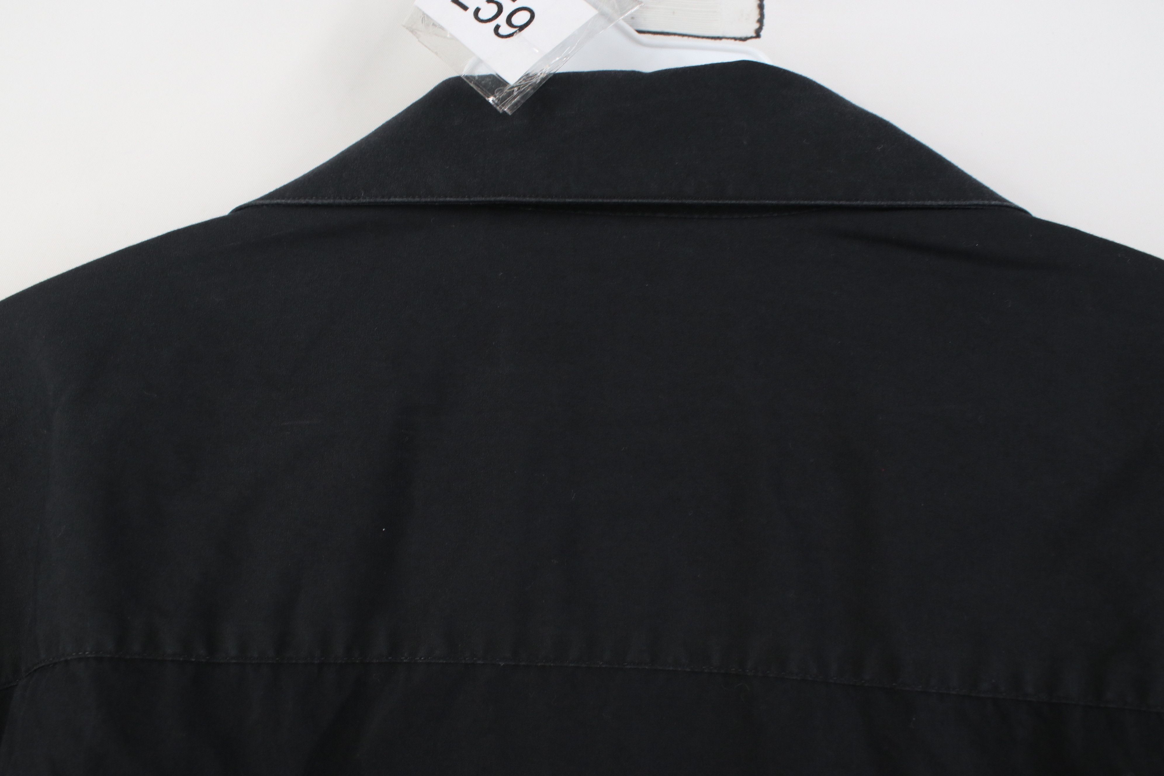 Fubu Vintage 90s FUBU Faded Spell Out Collared Button Shirt Black Size US L / EU 52-54 / 3 - 9 Thumbnail
