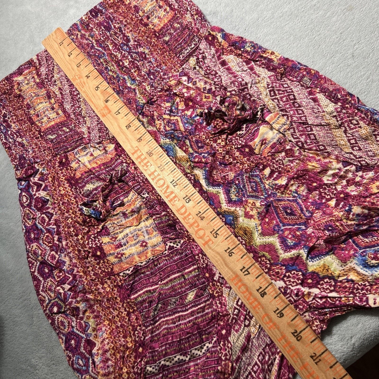 Free People Renaissance Midevil Festival Pants Medium Medieval Carnival Size 25" / US 0 / IT 36 - 7 Thumbnail