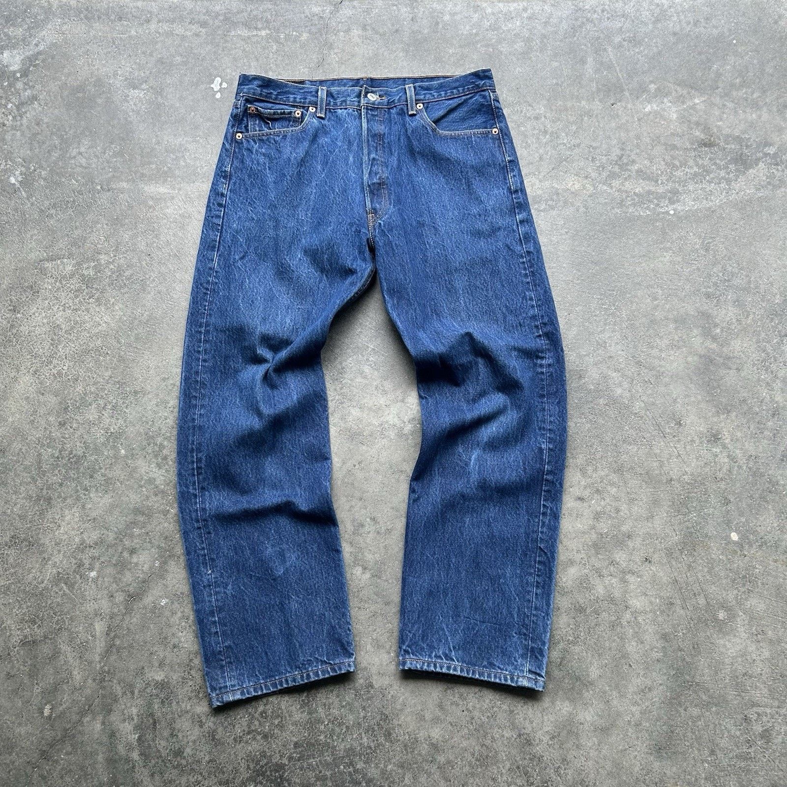 Levi's Vintage Levi’s 501xx Jeans Men’s 34 X 32 Dark Wash Western Size US 34 / EU 50 - 3 Thumbnail