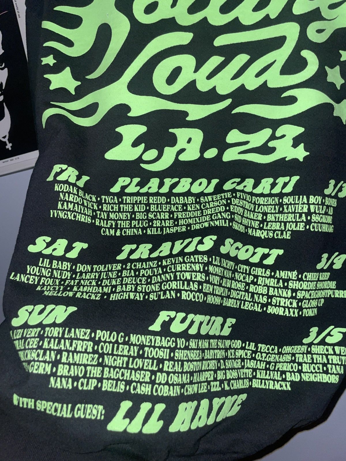 Rolling Loud × Travis Scott Rolling Loud Playboi Carti 2023 Size US M / EU 48-50 / 2 - 2 Thumbnail