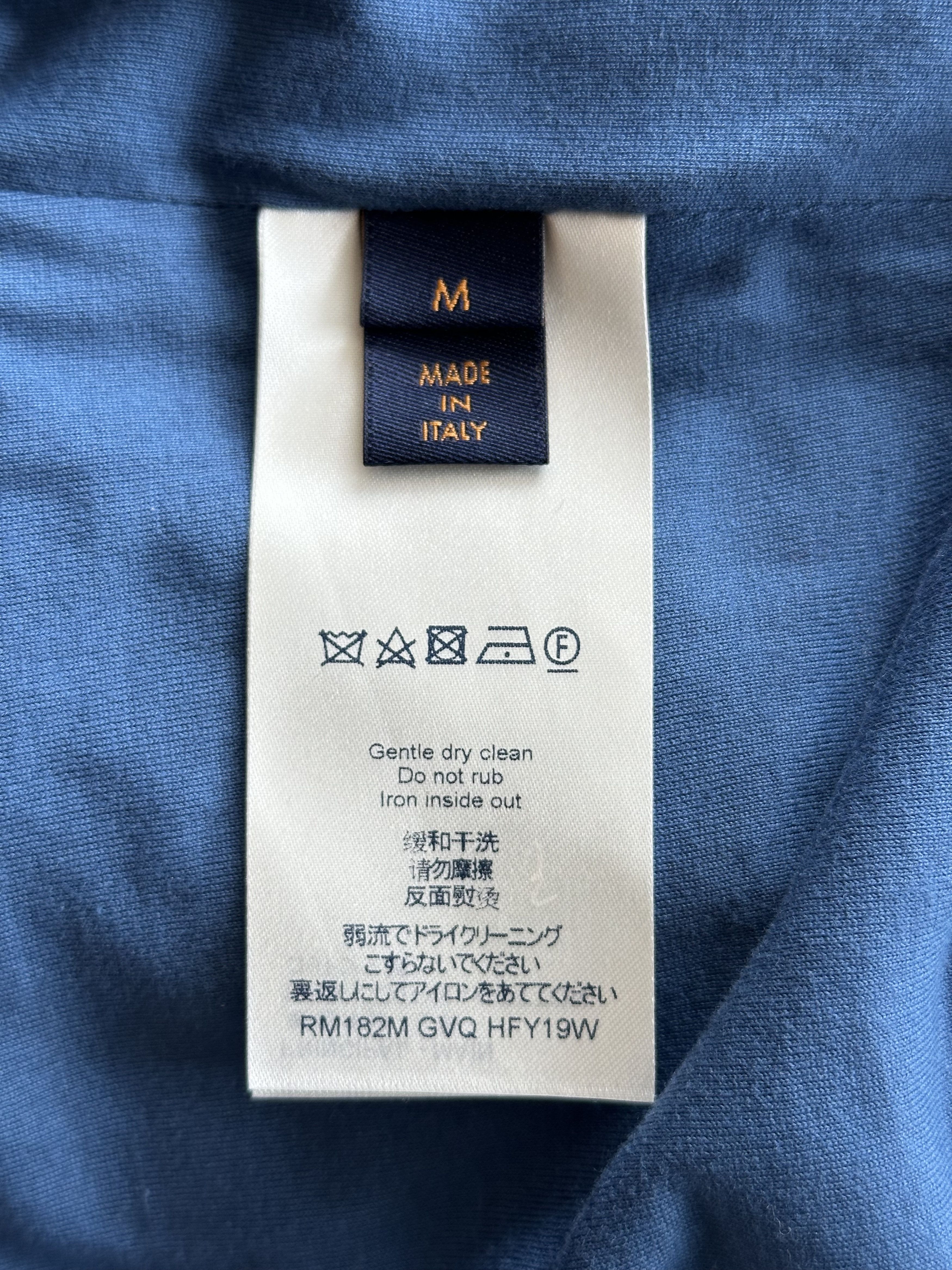 Louis Vuitton Louis Vuitton Blue Velour Monogram Track Jacket Size US M / EU 48-50 / 2 - 4 Thumbnail