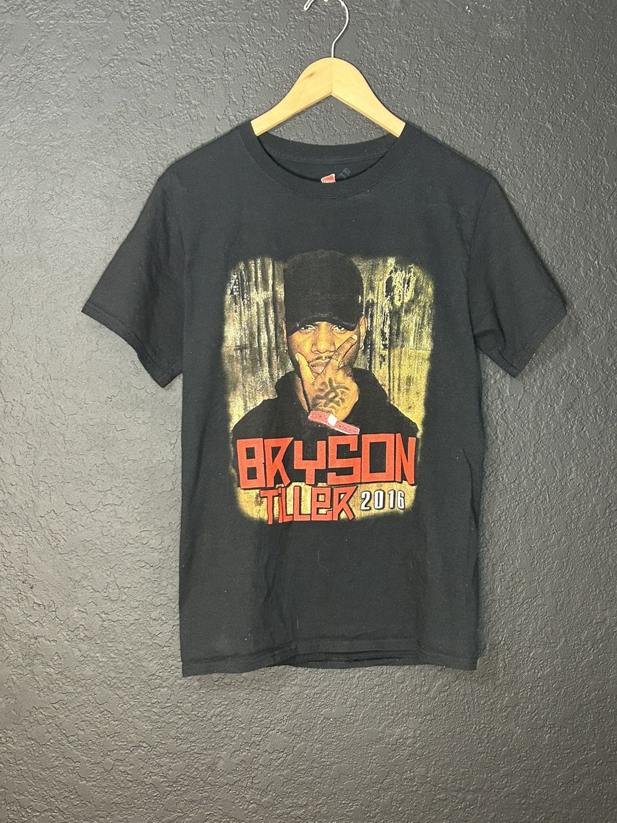 Band Tees Bryson Tiller 2016 Tour T Shirt Size US S / EU 44-46 / 1 - 1 Thumbnail