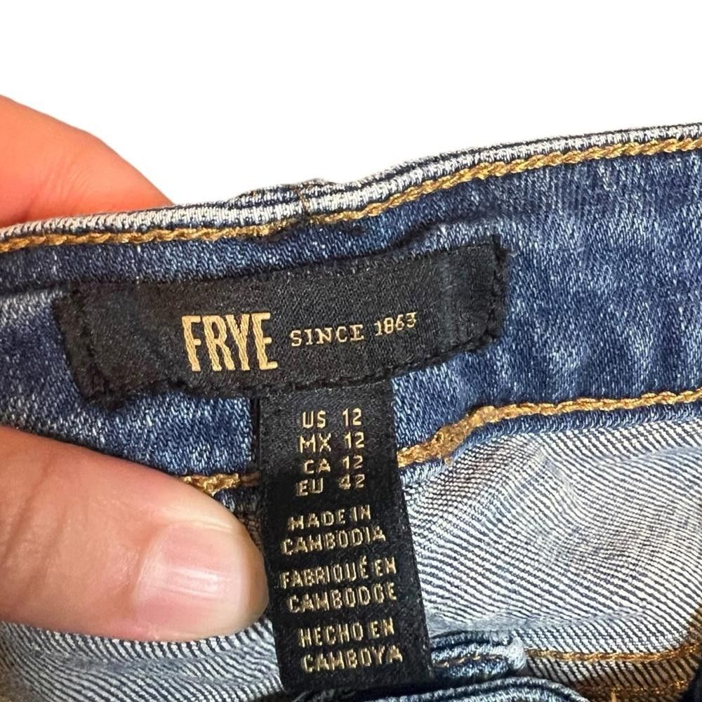 Frye FRYE Skinny Jeans Size 12 Size 34" / US 12 / IT 48 - 6 Thumbnail