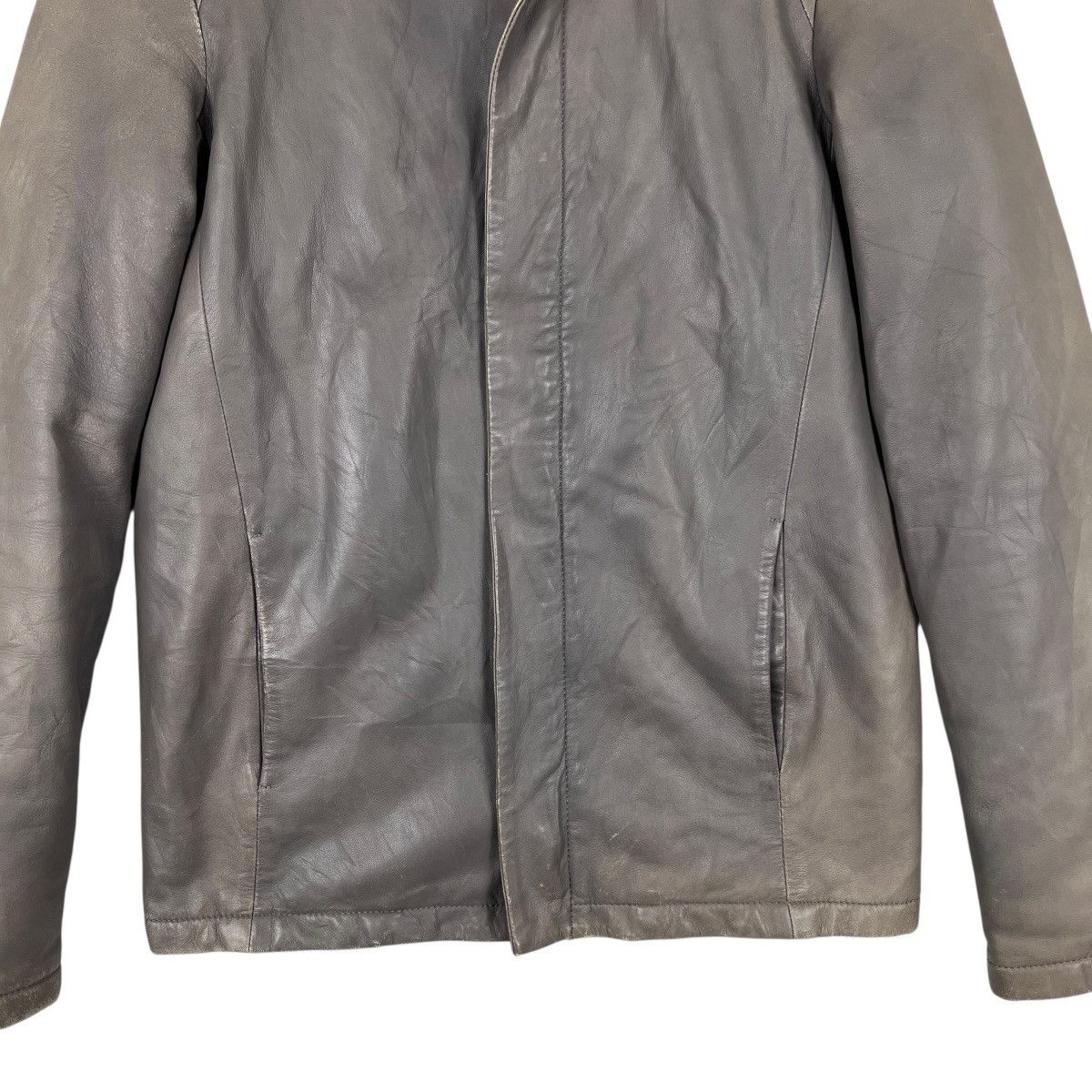 RIPVANWINKLE Rip Van Winkle Sheep Skin Blouson Moto Racer Jacket Size US M / EU 48-50 / 2 - 6 Thumbnail