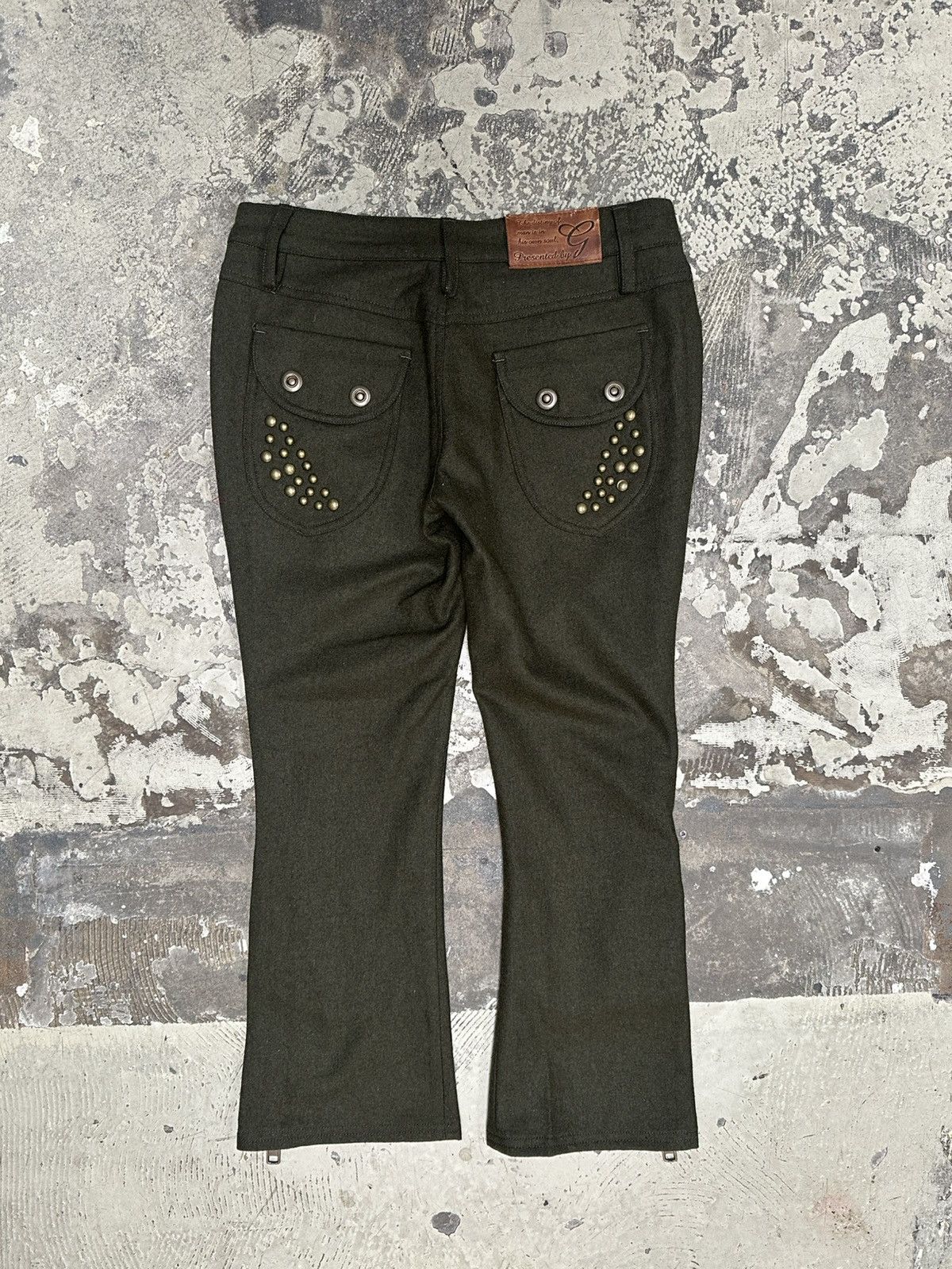 Japanese Brand Japanese designer Goa wool capri pants Size 26" / US 2 / IT 38 - 2 Thumbnail