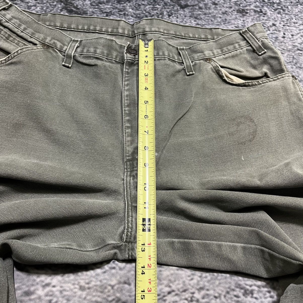 Dickies VINTAGE BAGGY DICKIES FADED GREEN WORKWEAR CARPENTER JEANS Size US 40 / EU 56 - 16 Thumbnail