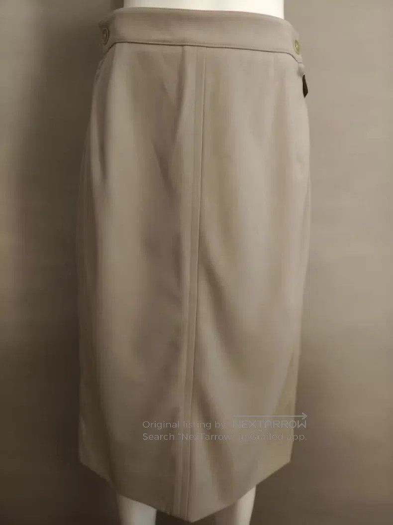 Hermes Hermes Wool double H扣 half skirt Size 25" / US 0 / IT 36 - 1 Thumbnail