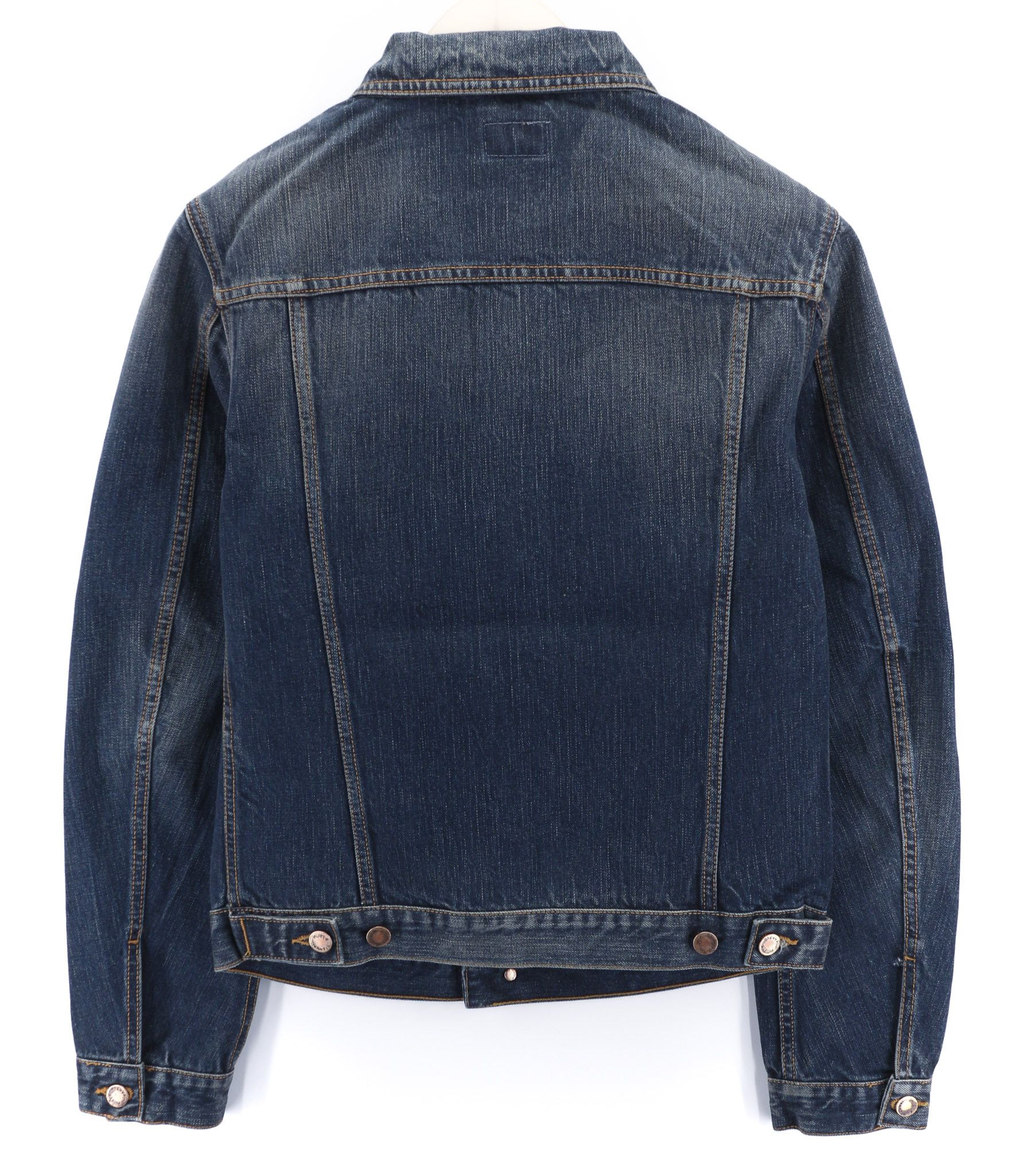 Nudie Jeans BILLY DARK AUTHENTIC DENIM S Blue Denim Jacket 80400 Size US S / EU 44-46 / 1 - 2 Thumbnail