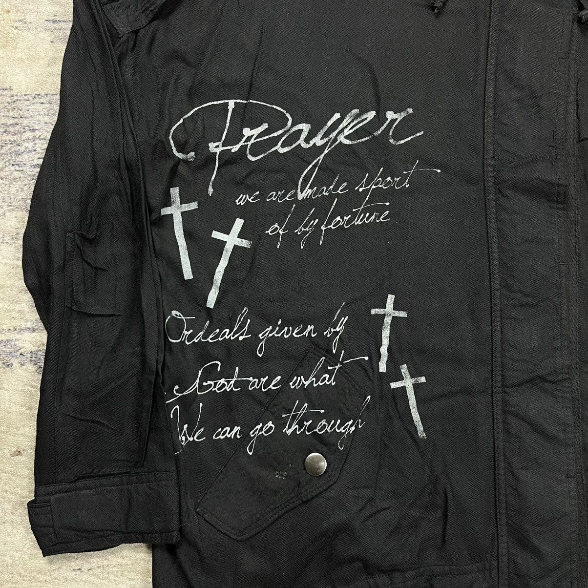 If Six Was Nine × Japanese Brand × Le Grande Bleu (L.G.B.) Heaven and Earth poem prayer jacket vkei style Size M / US 6-8 / IT 42-44 - 4 Thumbnail