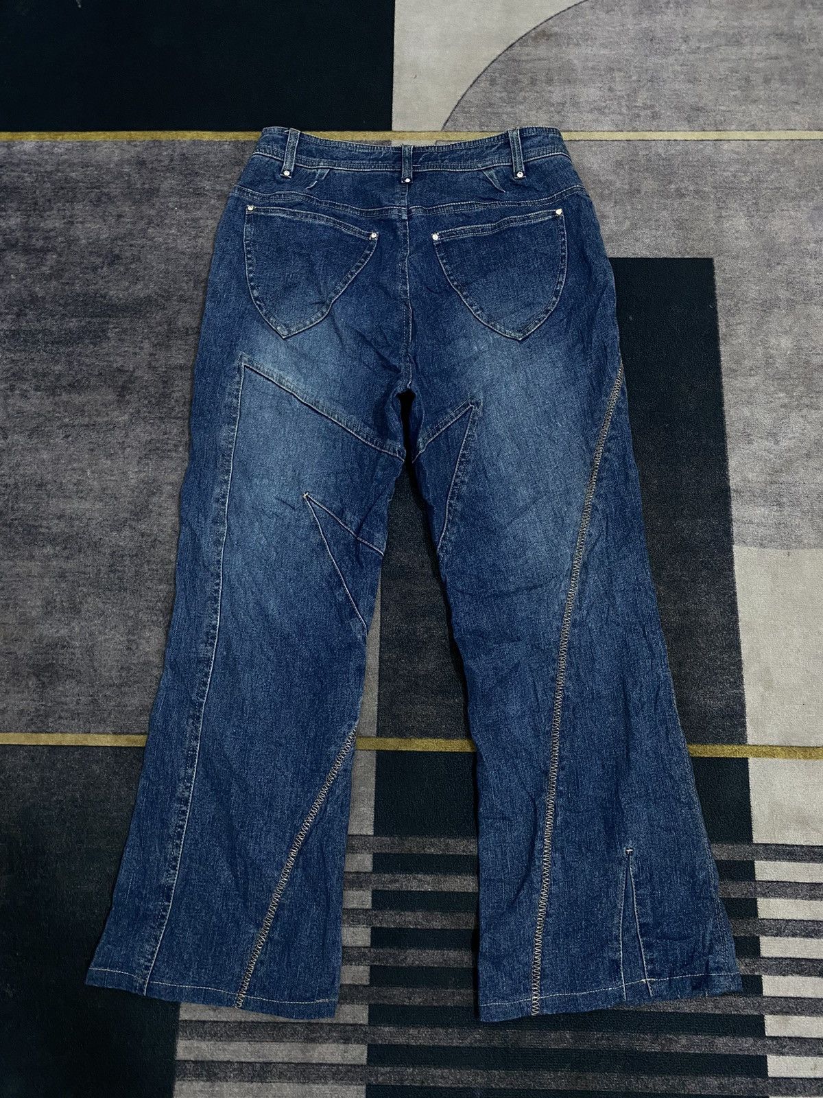 Kapital NEUF CENT NEUF IFSIXWASNINE DENIM PANTS Size US 28 / EU 44 - 3 Thumbnail